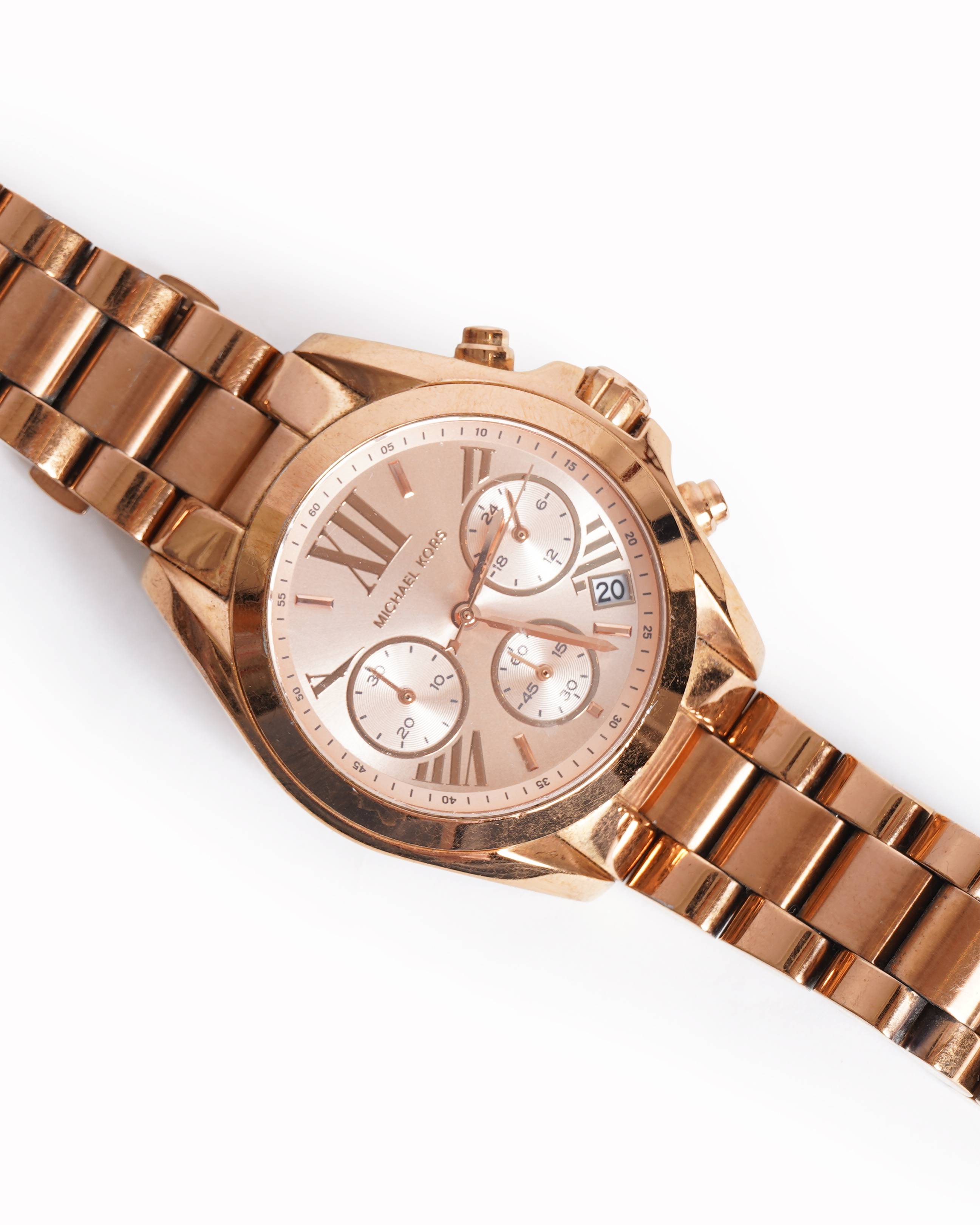 Michael Kors Women's Watch In Round Frame