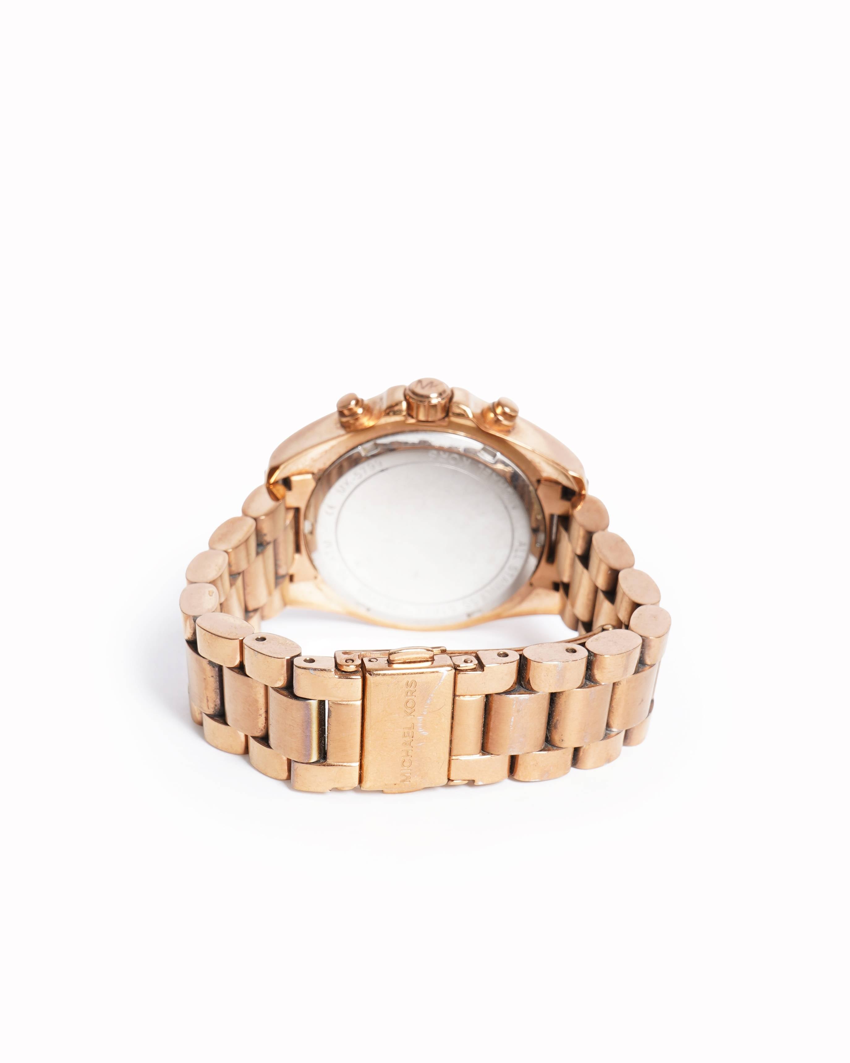 Michael Kors Women's Watch In Round Frame