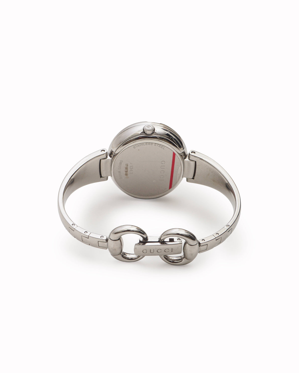 Gucci Guccissima Stainless Steel Women's Bangle Watch