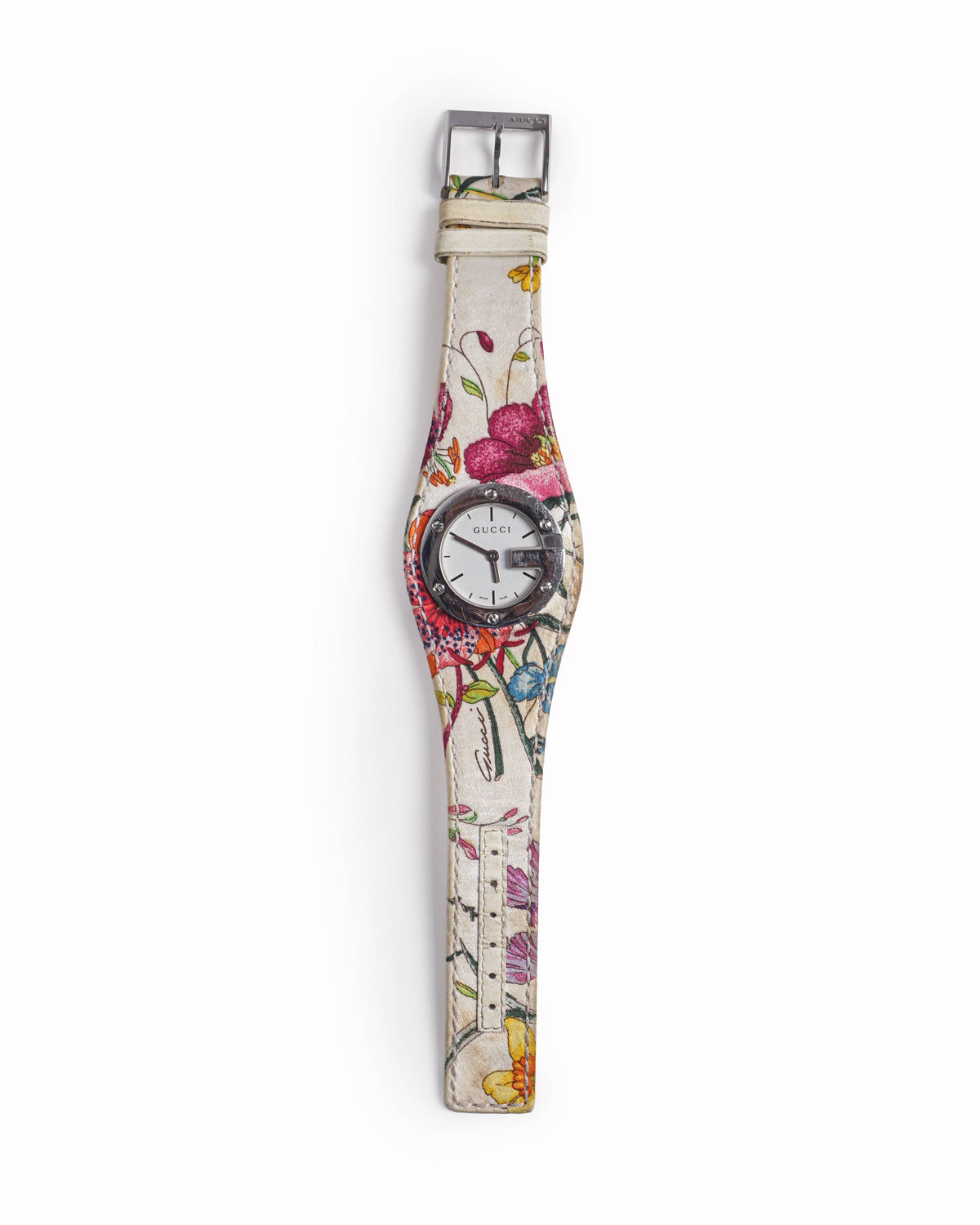 Vintage Gucci 104 G-Bandeau Flora Special Edition Watch