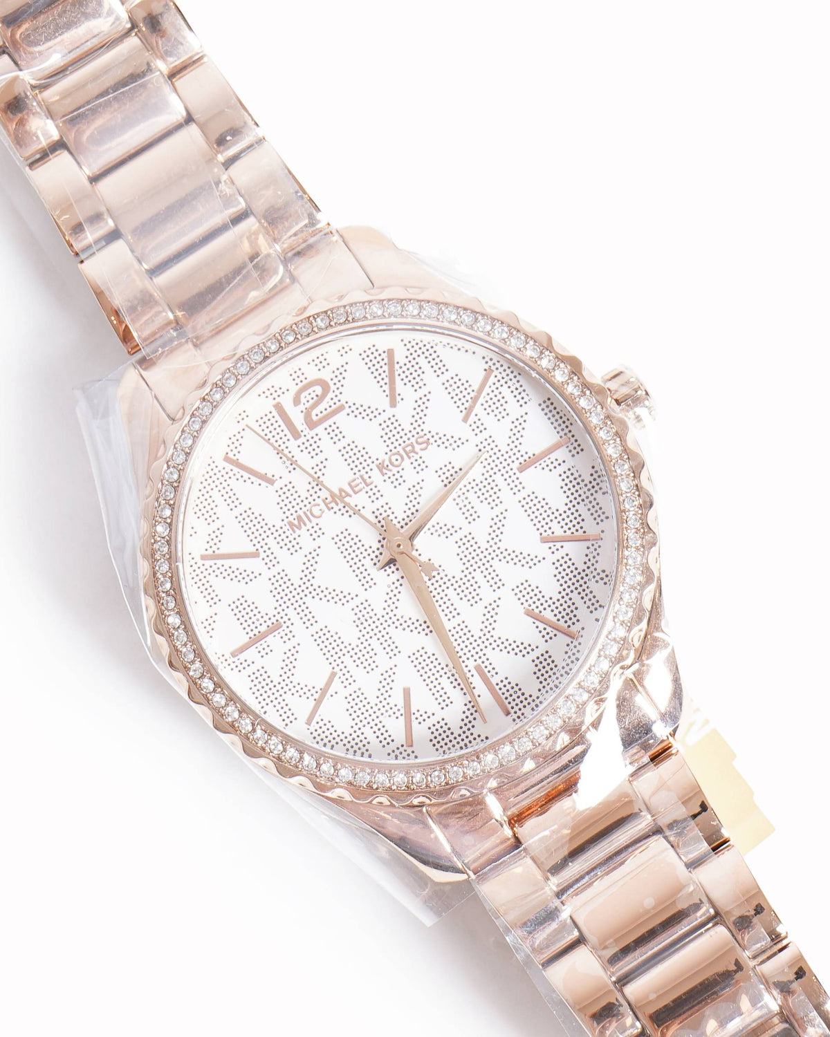 New Michael Kors Women's Watch With Monogram Detailing