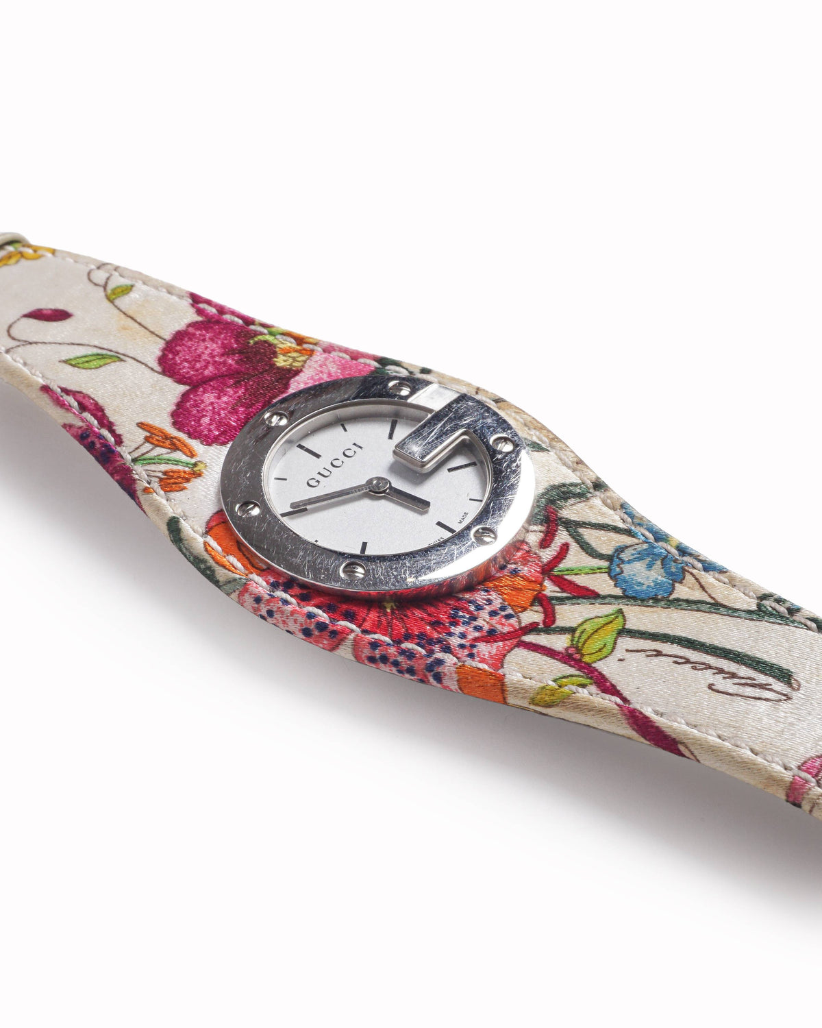 Vintage Gucci 104 G-Bandeau Flora Special Edition Watch