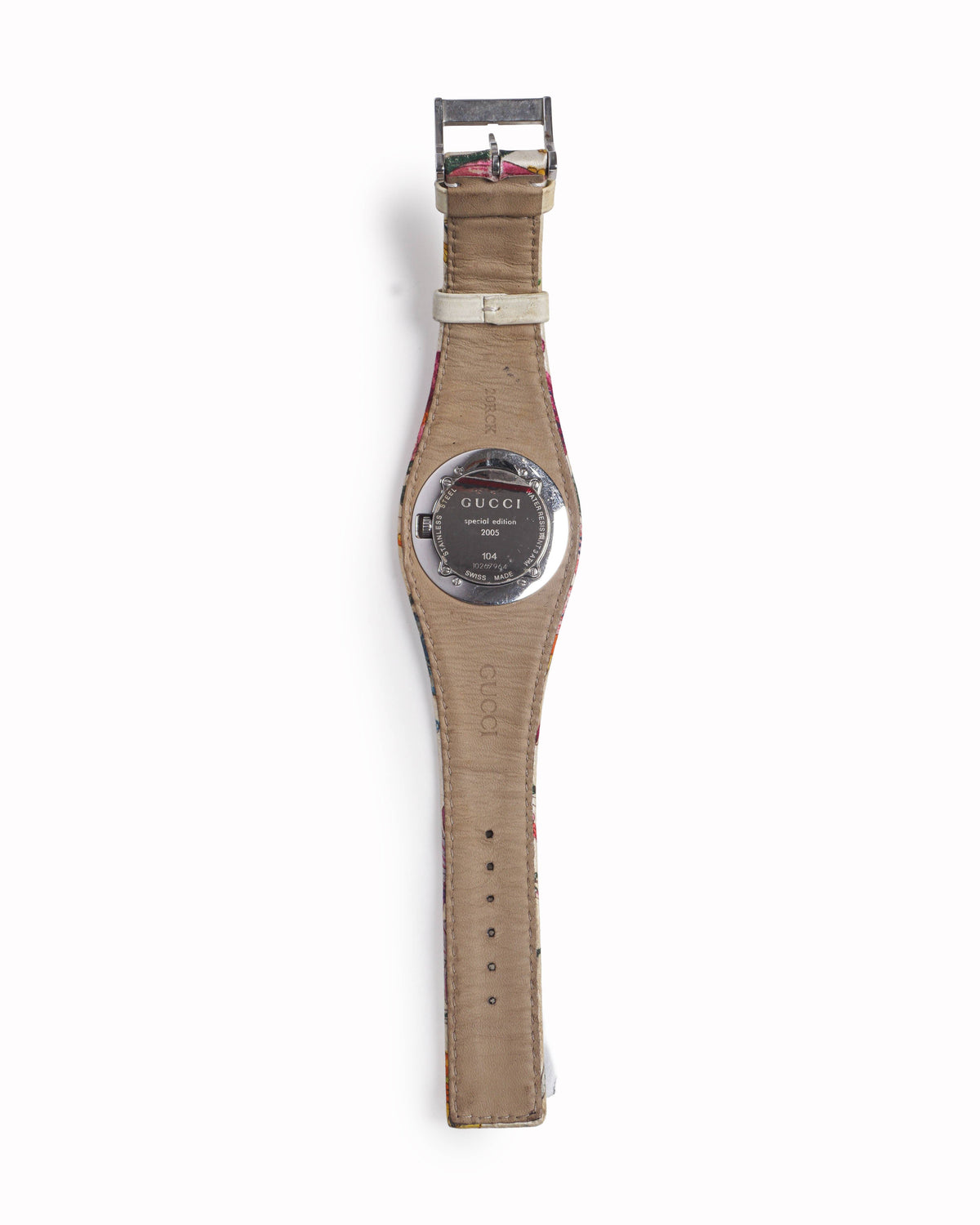 Vintage Gucci 104 G-Bandeau Flora Special Edition Watch