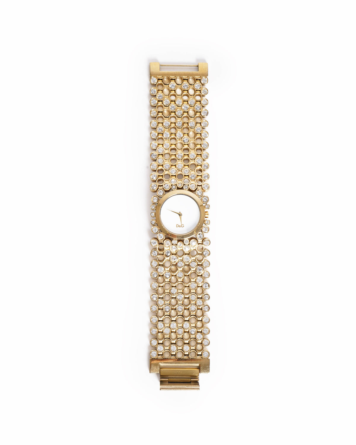 Dolce & Gabbana Gold Crystal Bracelet Watch