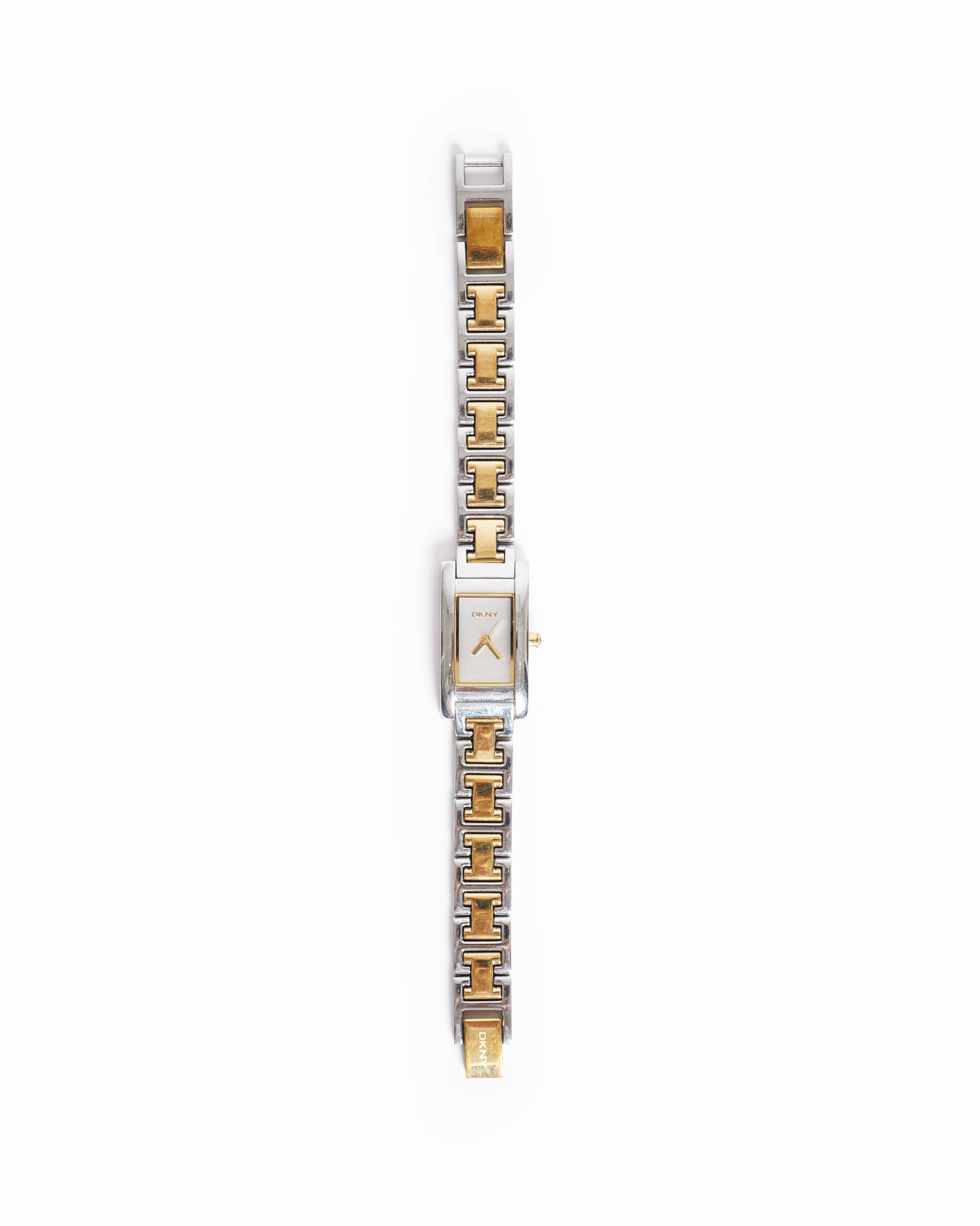 DKNY Women's Two Toned Bracelet Band Analog Watch