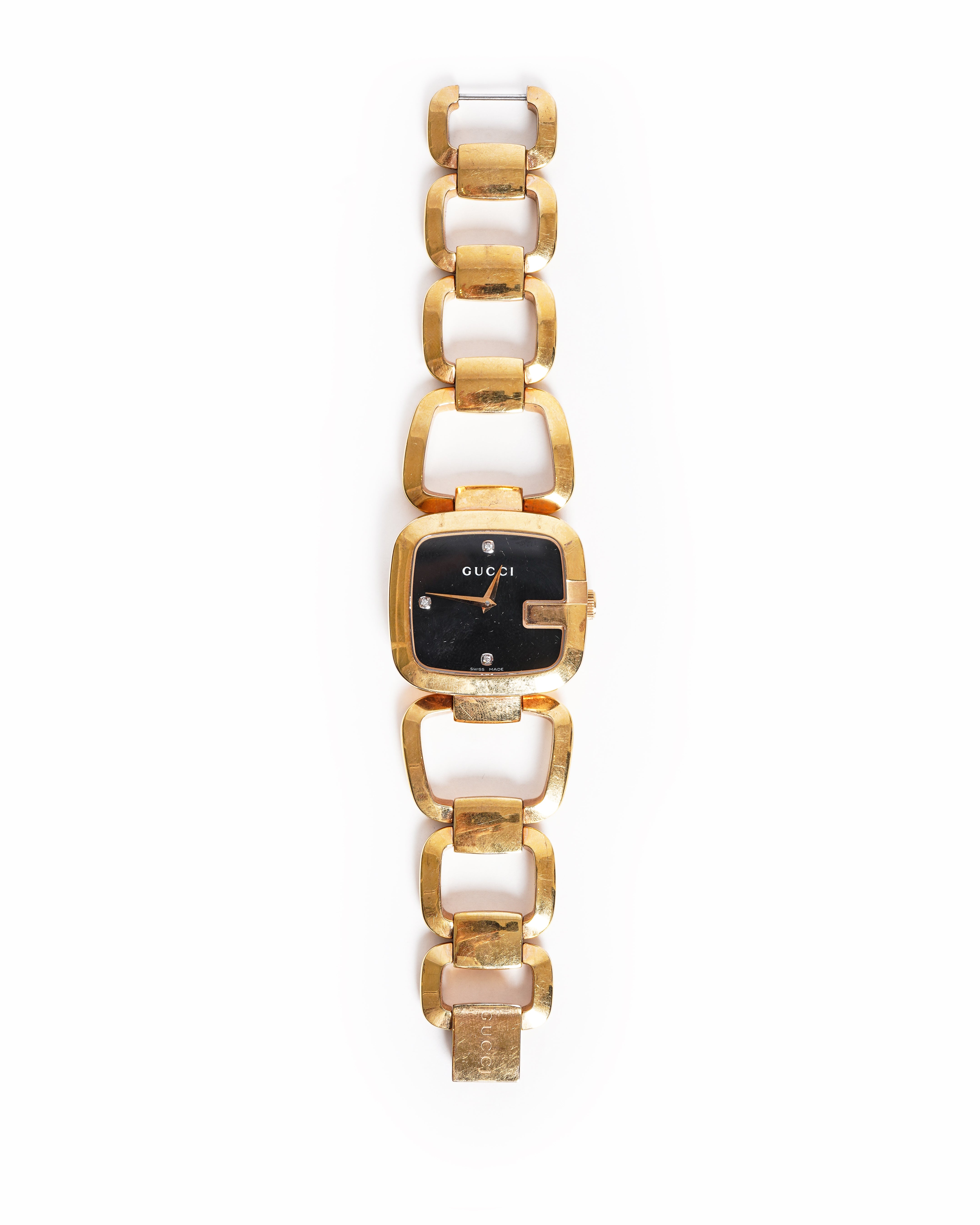 Gucci Diamond Dial Quartz Women's Watch