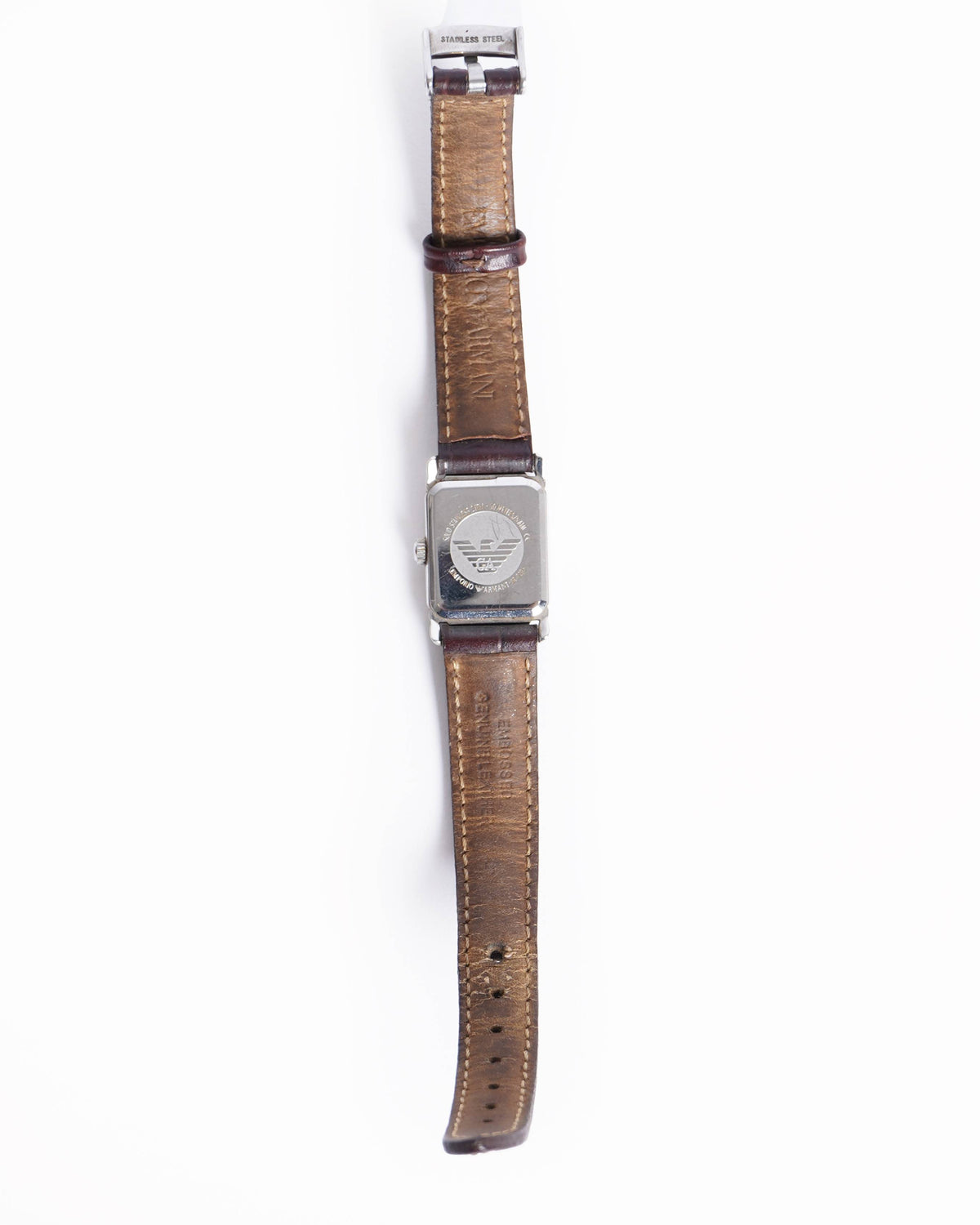 Emporio Armani Women's Watch With Rectangular Frame