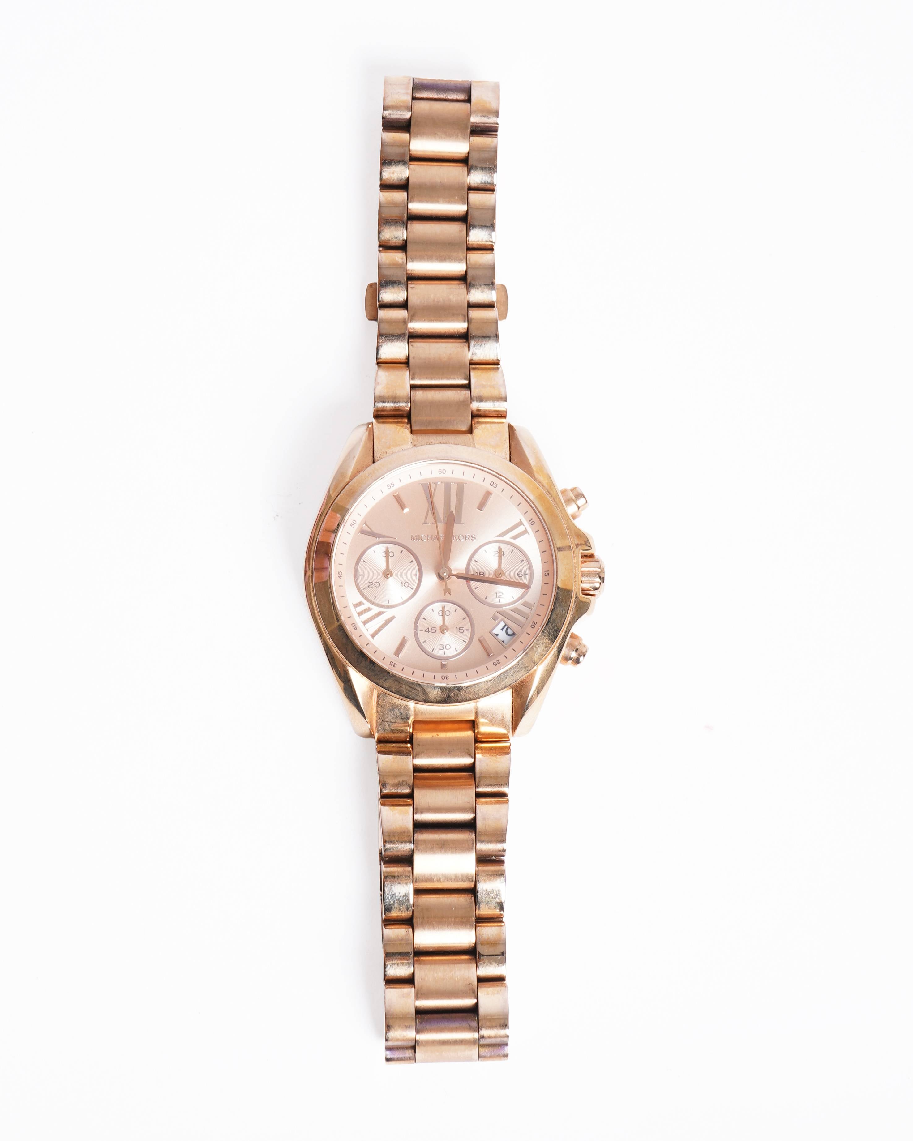 Michael Kors Mini Bradshaw Rosegold Women's Watch