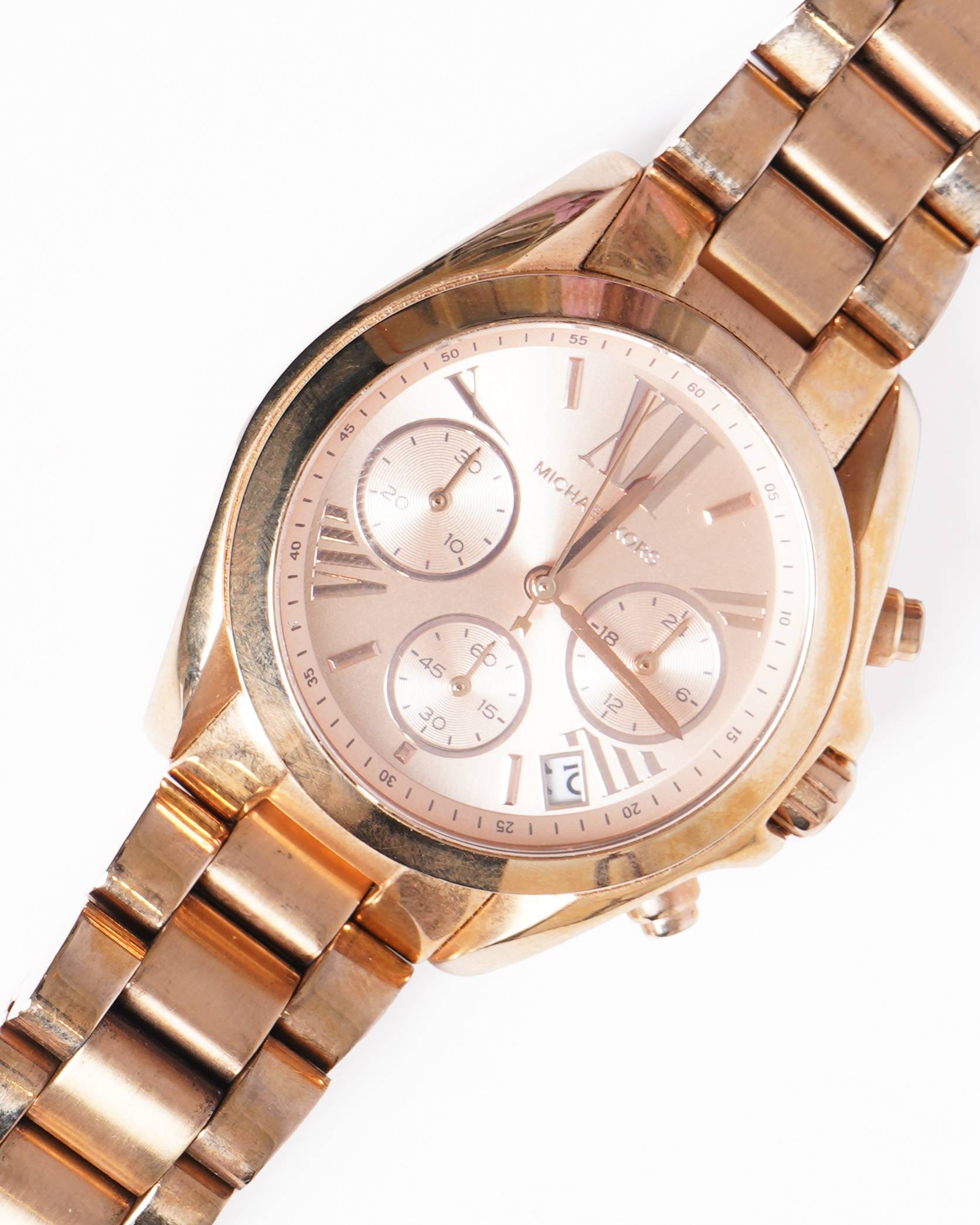 Michael Kors Mini Bradshaw Rosegold Women's Watch