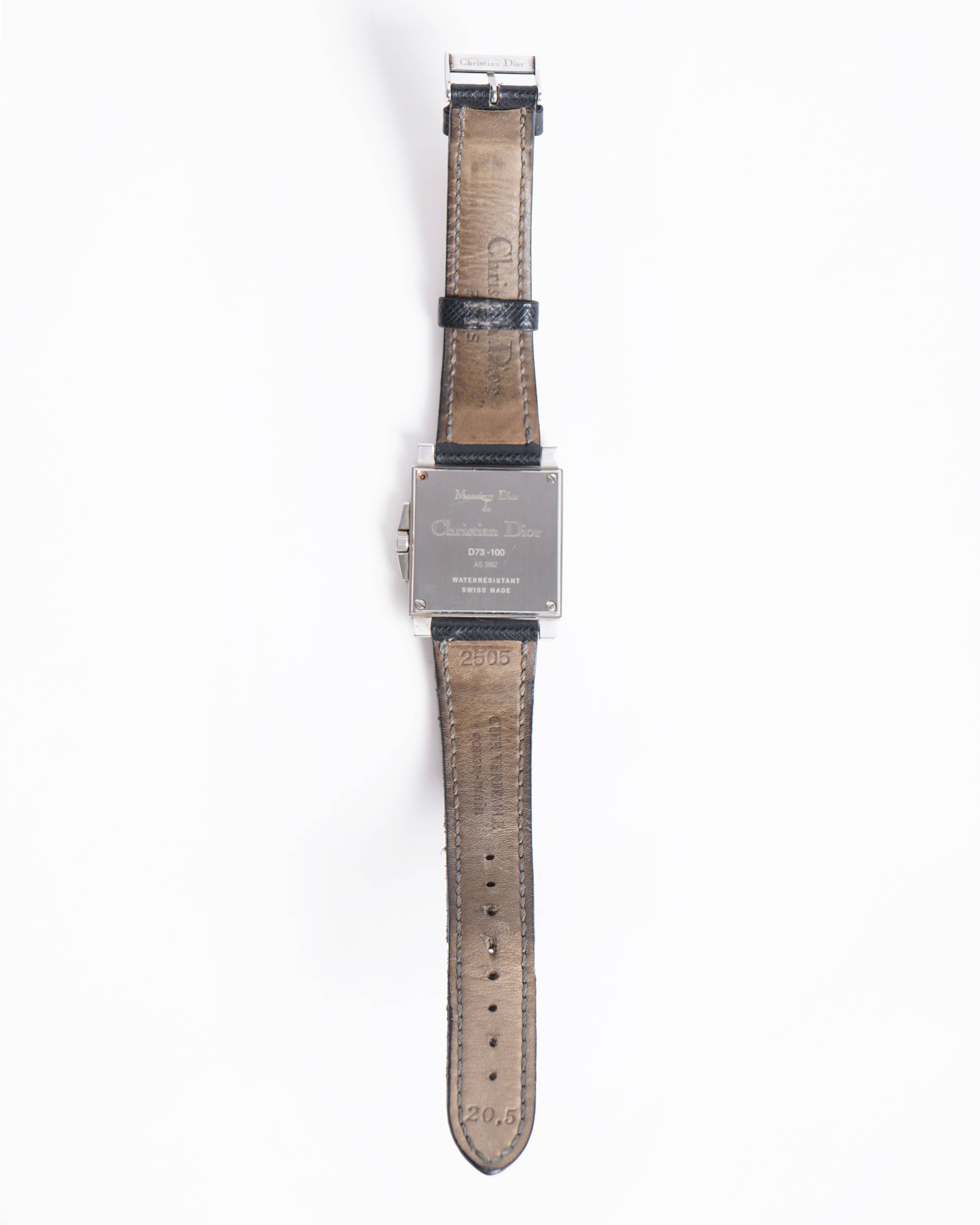 Christian Dior Women's Vintage Watch In Black