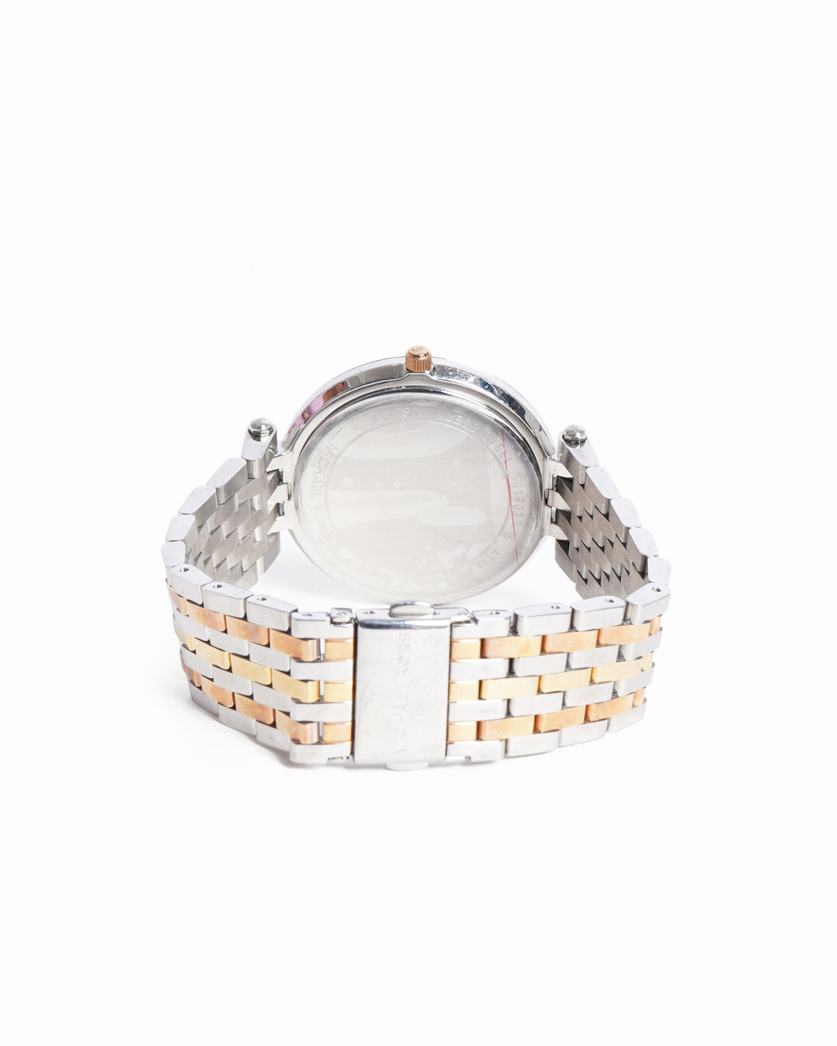 Michael Kors Tri-Colour Pavé Crystal Watch