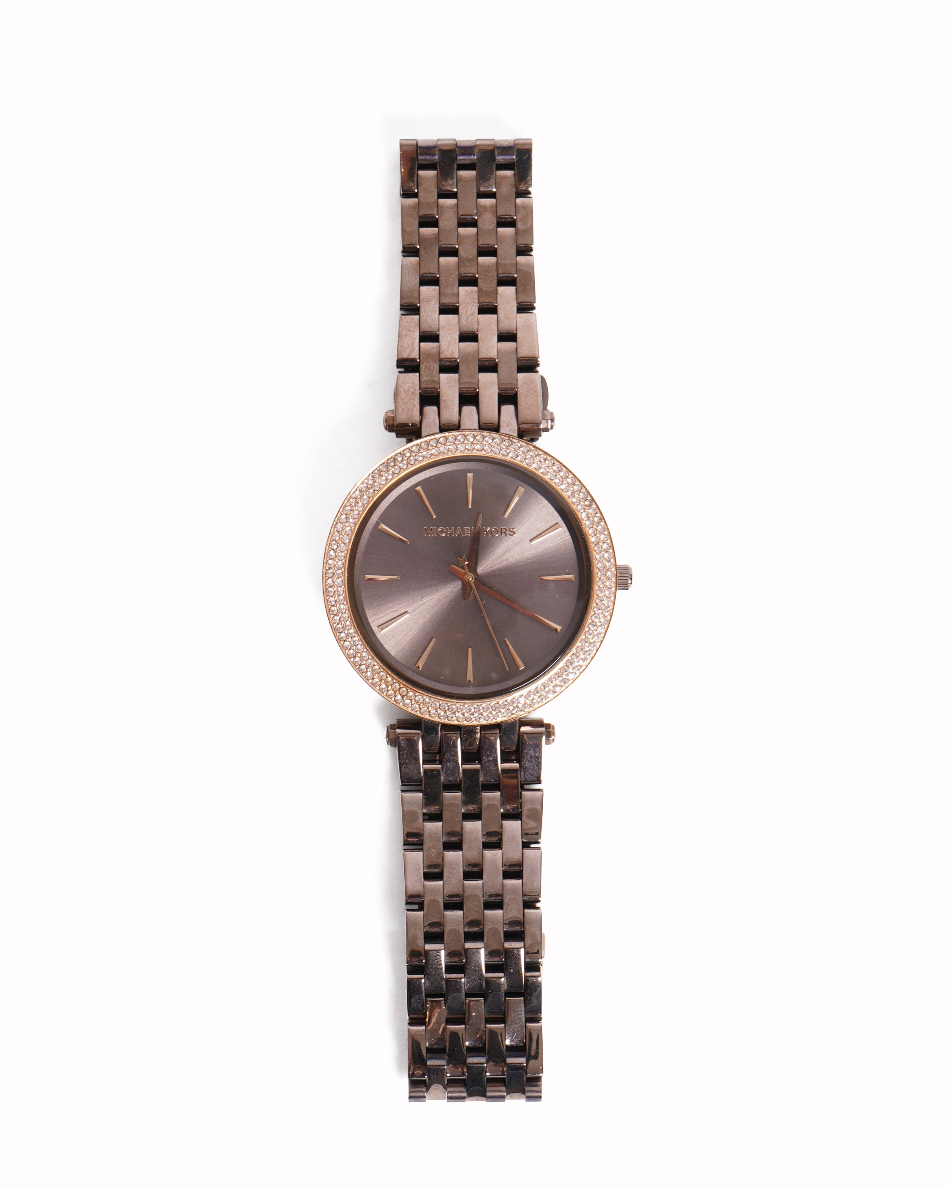 Michael Kors Darci Brown Dial Pavé Watch