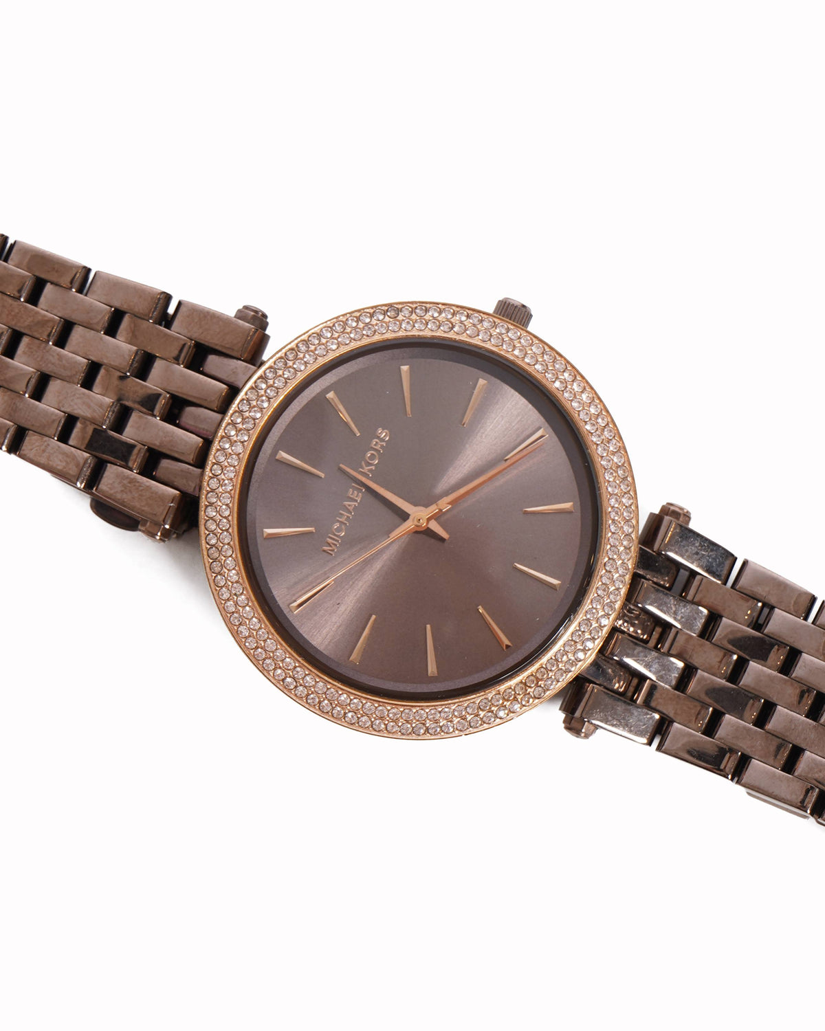 Michael Kors Darci Brown Dial Pavé Watch