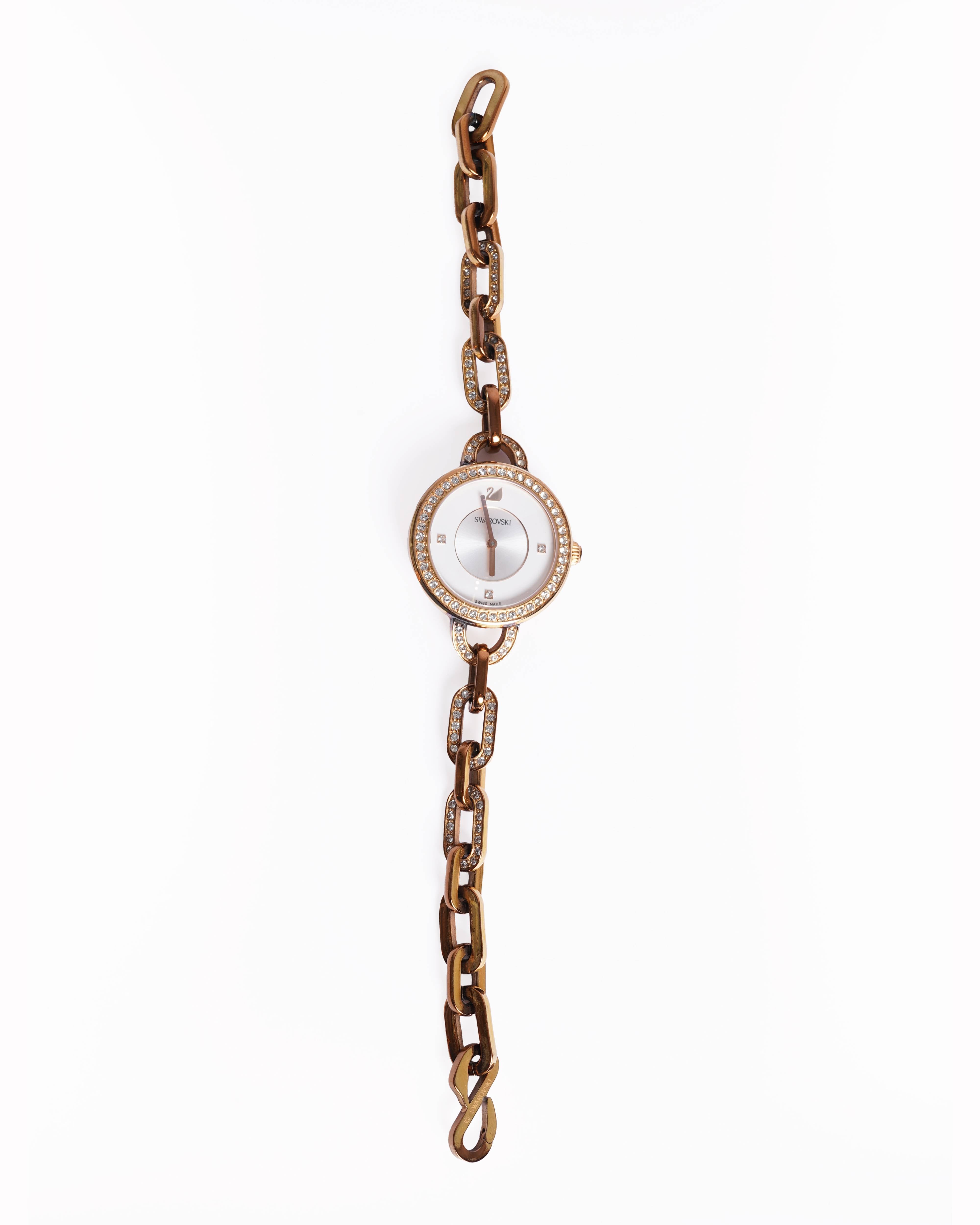 Swarovski Chain Bracelet Watch