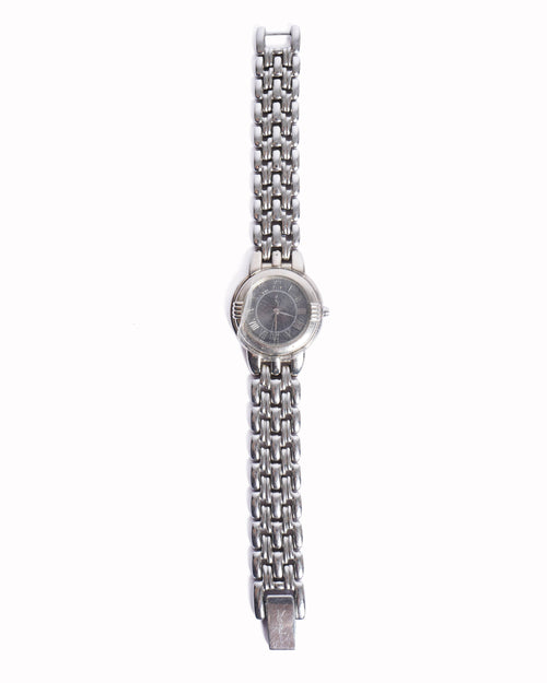 Vintage Yves Saint Laurent Silver Tone 1990's Watch
