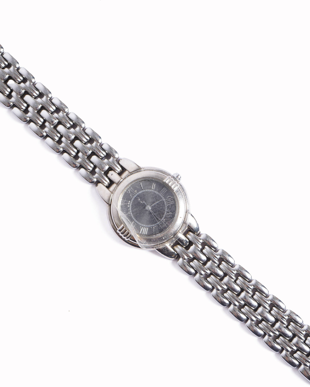 Vintage Yves Saint Laurent Silver Tone 1990's Watch