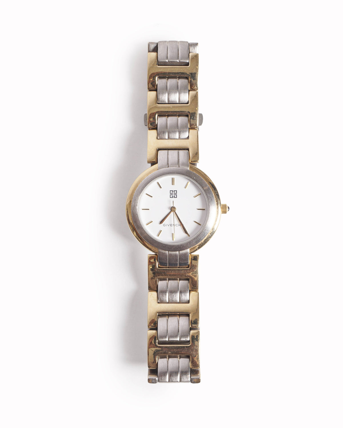 Vintage Givenchy Swiss Made Two-Tone Gold-Plated Watch