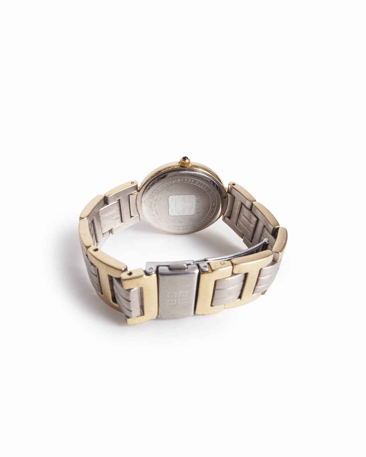 Vintage Givenchy Swiss Made Two-Tone Gold-Plated Watch