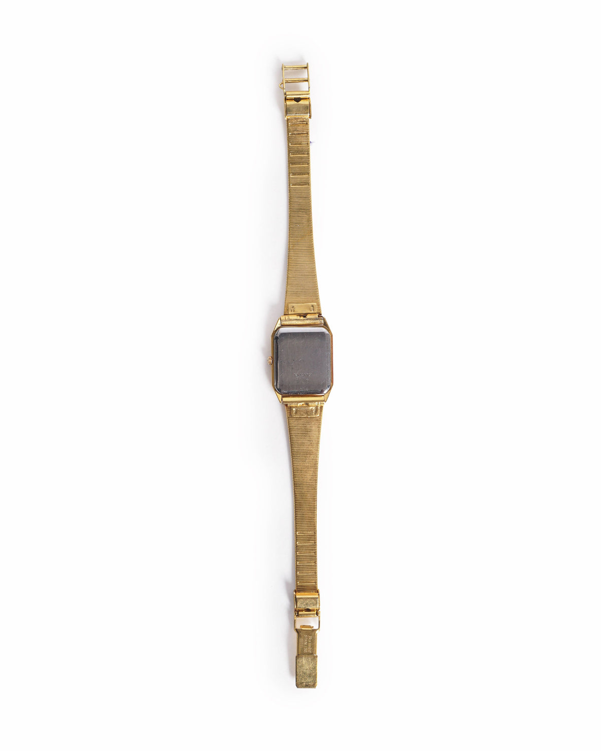 Vintage Omega De Ville Gold-Plated Quartz Mesh Watch