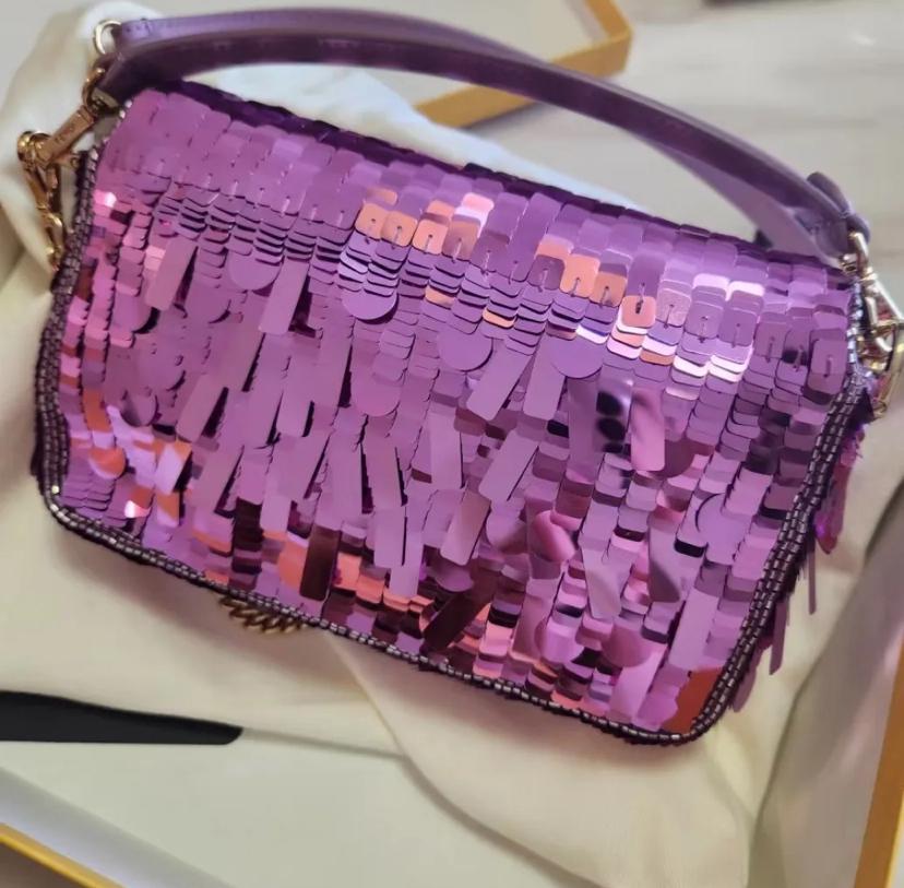 Fendi Sequins Baguette