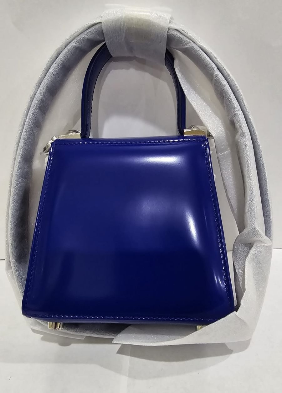 *NEW*Ferragamo Micro Iconic Brushed Calfskin Mini Top Handle Crossbody Bag