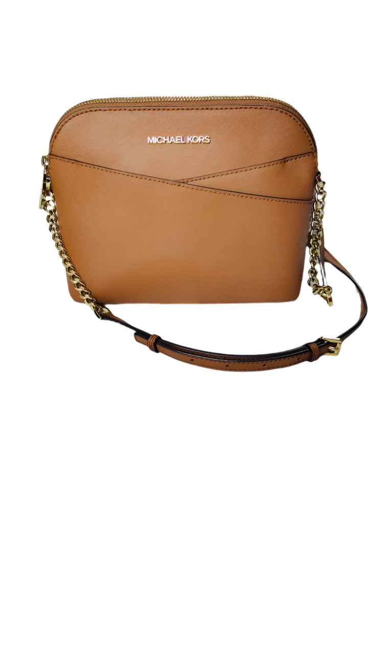 Michael Kors Jet Set Travel Logo Dome Crossbody Bag