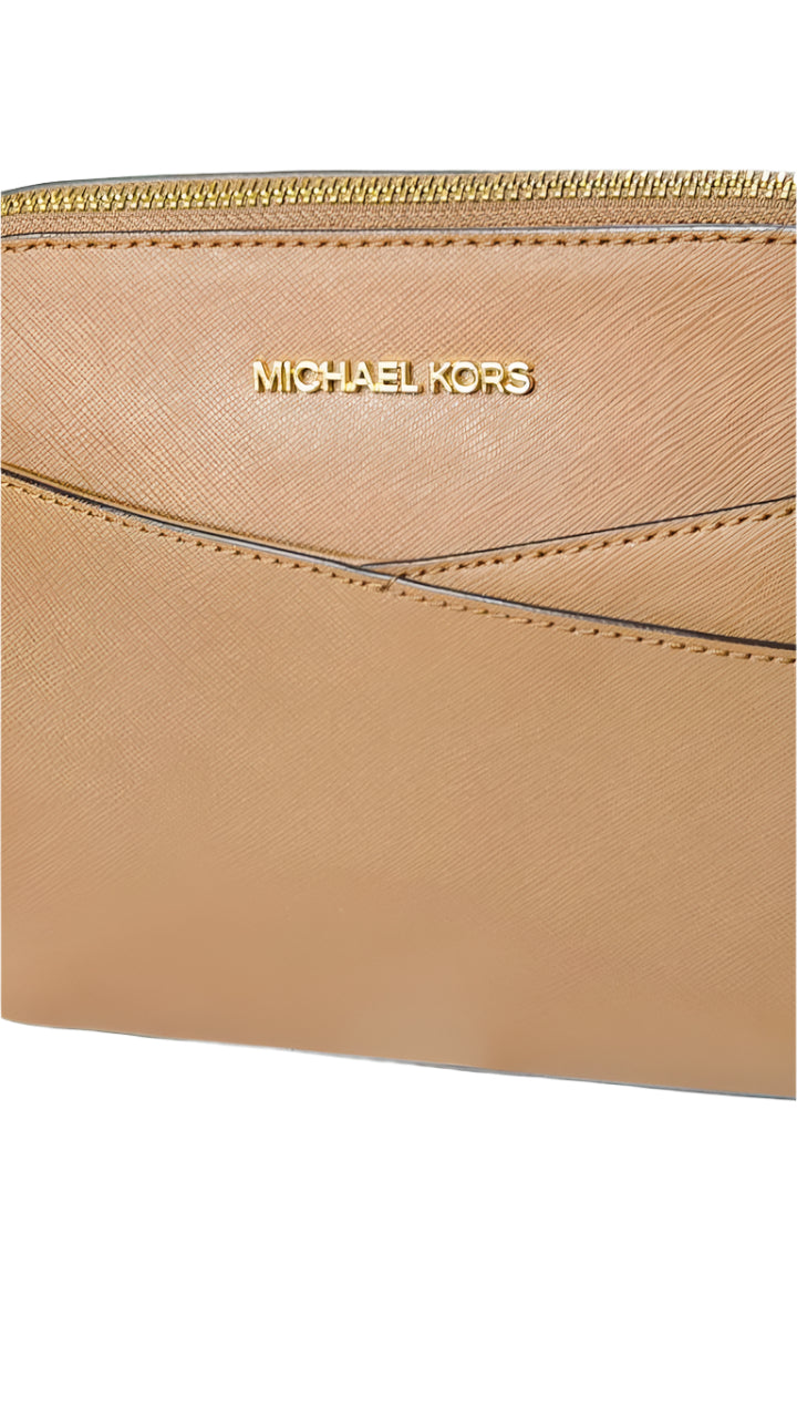 Michael Kors Jet Set Travel Logo Dome Crossbody Bag