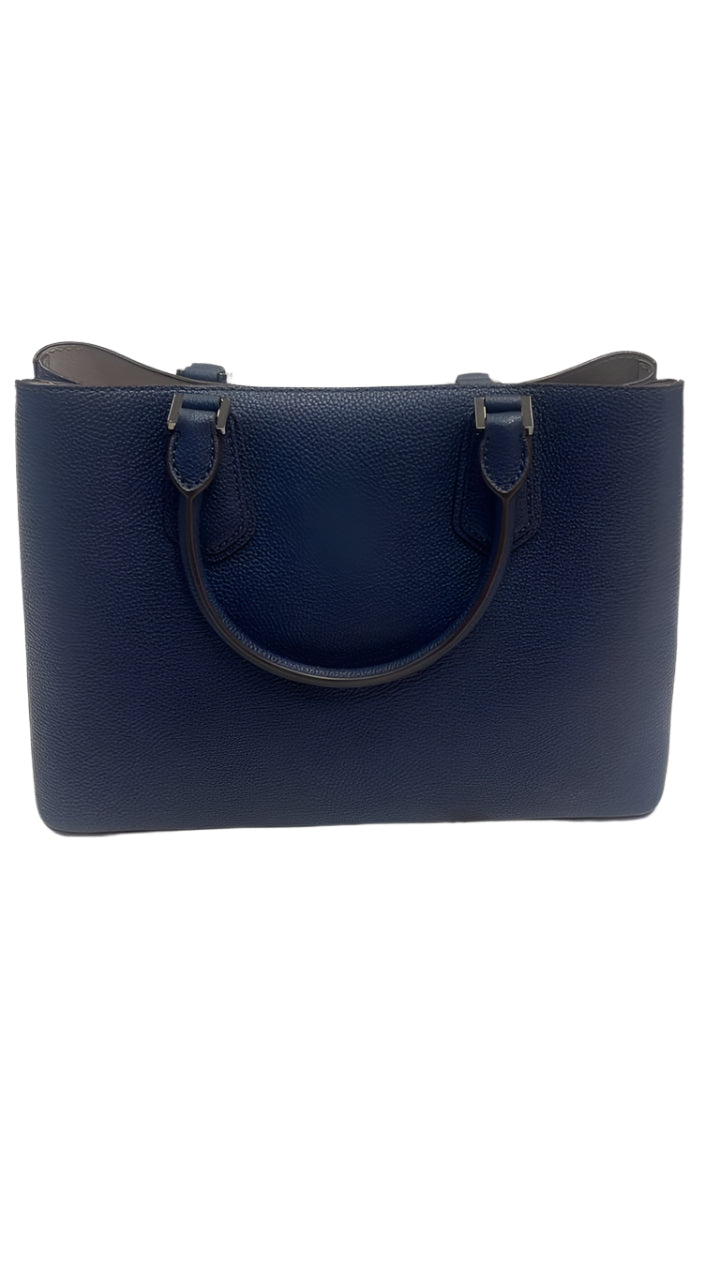 MK Camille Shoulder Bag In Navy Blue