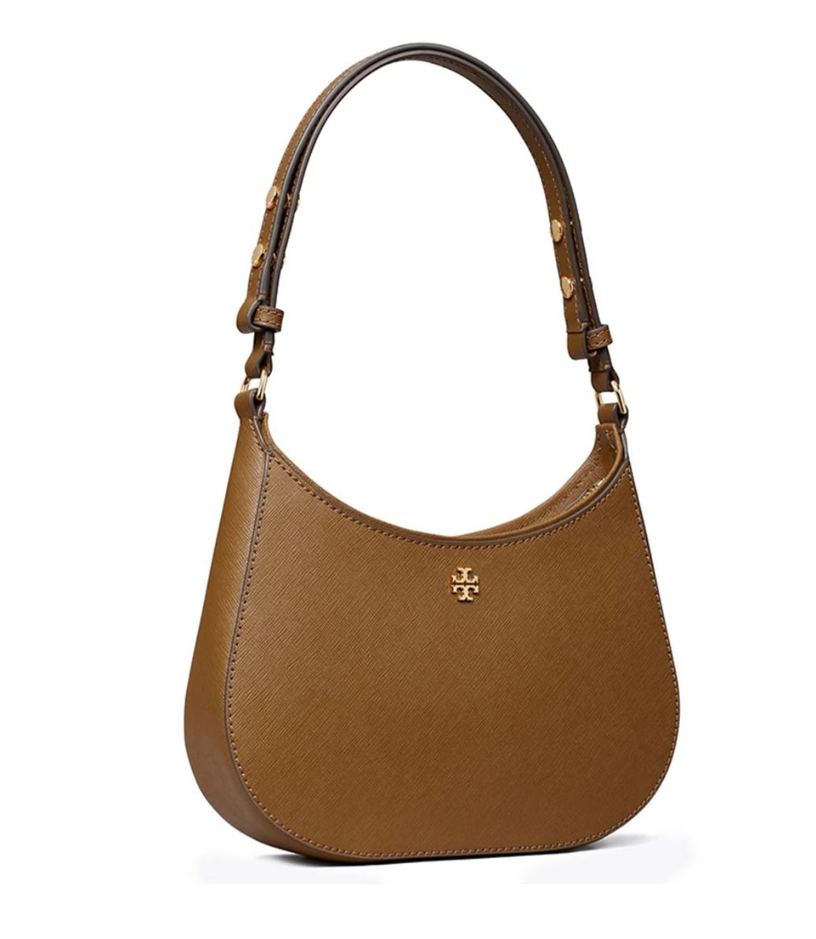 New Tory Burch Emerson Saffiano Leather Shoulder Bag