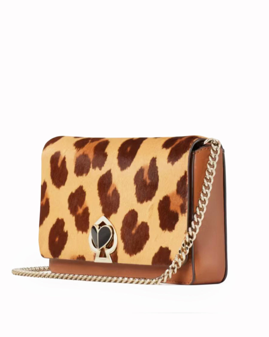 Kate spade nicola haircalf twistlock chain wallet