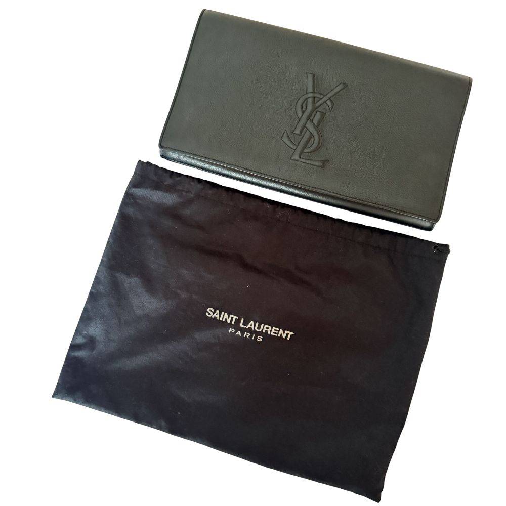Saint Laurent Belle de Jour Large Flap Clutch