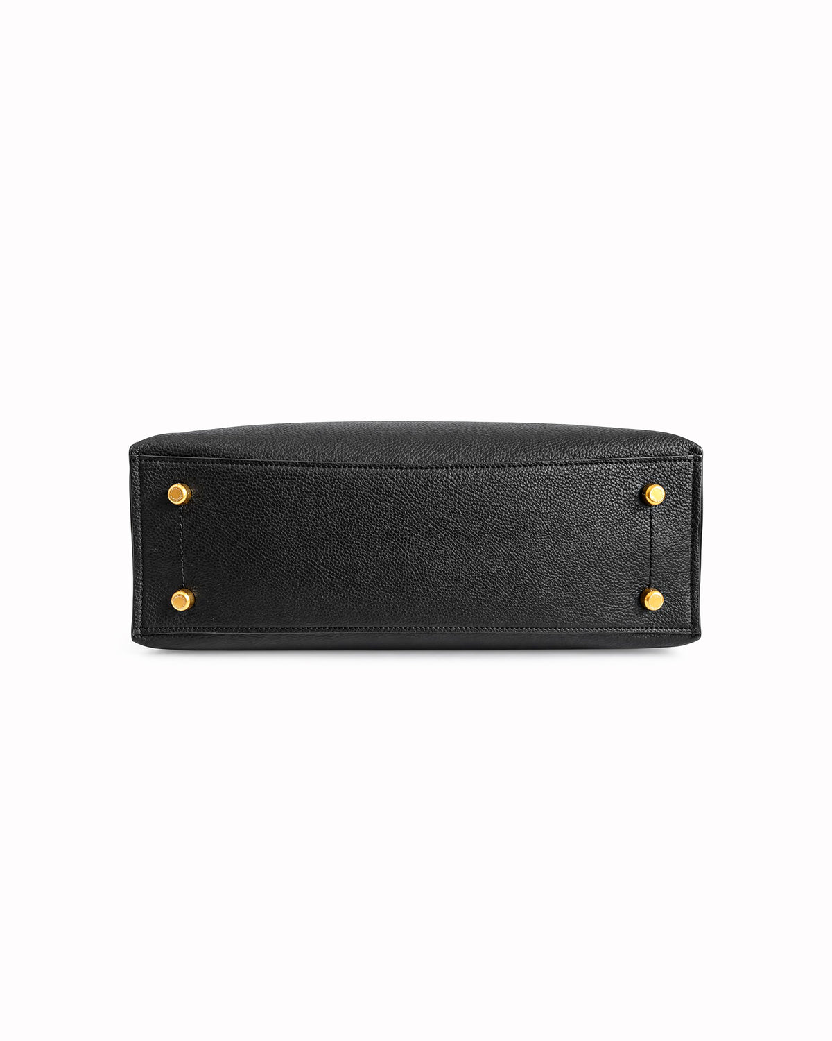 Coach Black Pebble Leather Willow Tote Bag