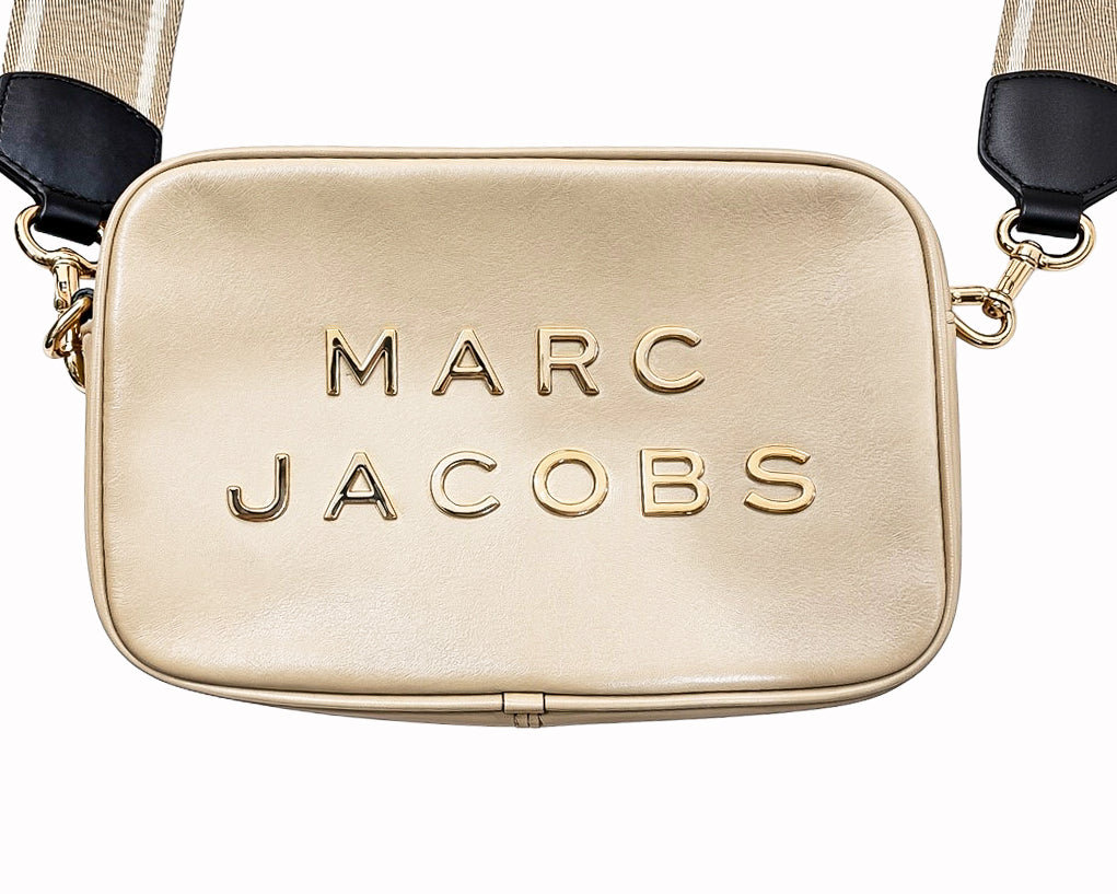 Marc Jacobs Beige Leather Flash Camera Bag