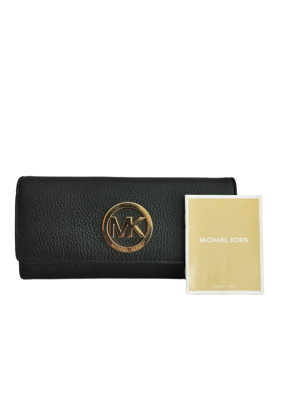 New Michael Kors Black Fulton Wallet