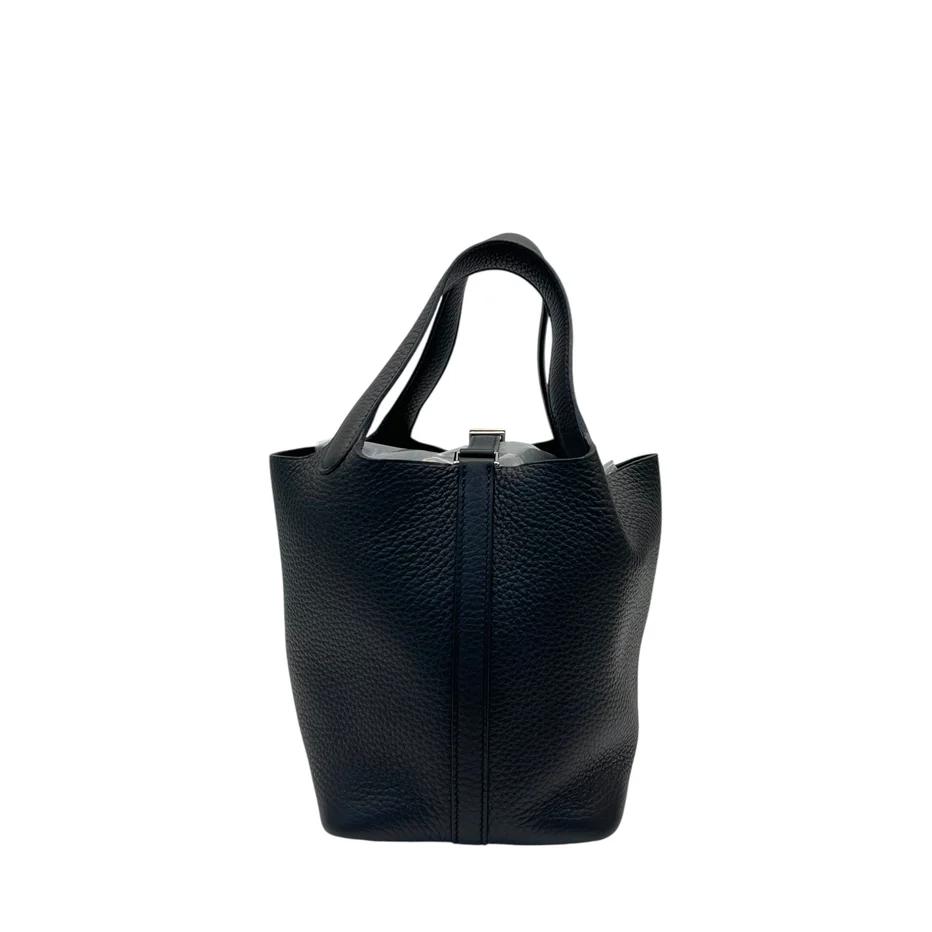New Hermes Picotin 18 With Palladium Hardware In Black
