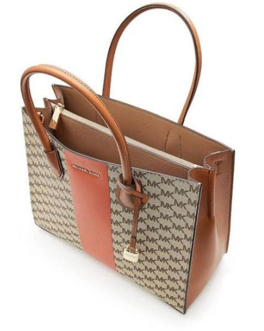 Michael Kors Medium Signature Monogram Tote Bag