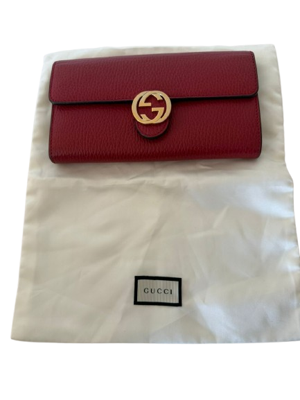 Gucci Interlocking GG Continental Wallet