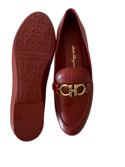 Salvatore Ferragamo Women's Loafers In Red