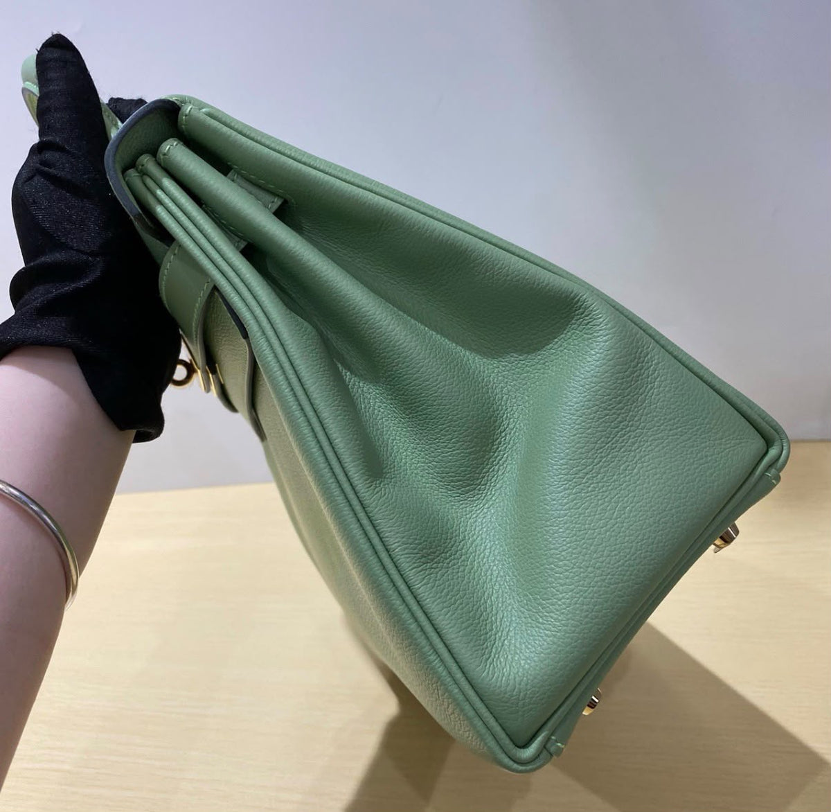 Hermes Kelly 28 Togo leather y stamp