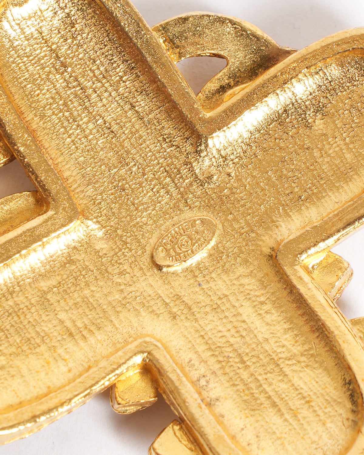 Chanel Vintage Triple CC Chain Necklace