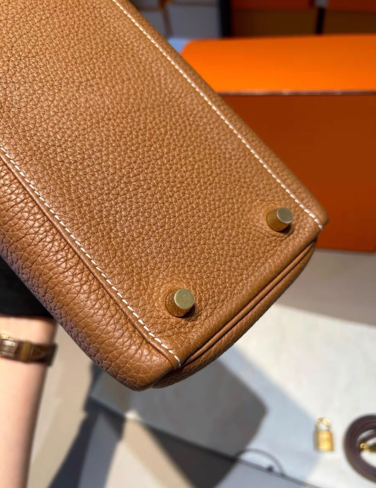 Hermes Kelly 28 Togo leather W stamp