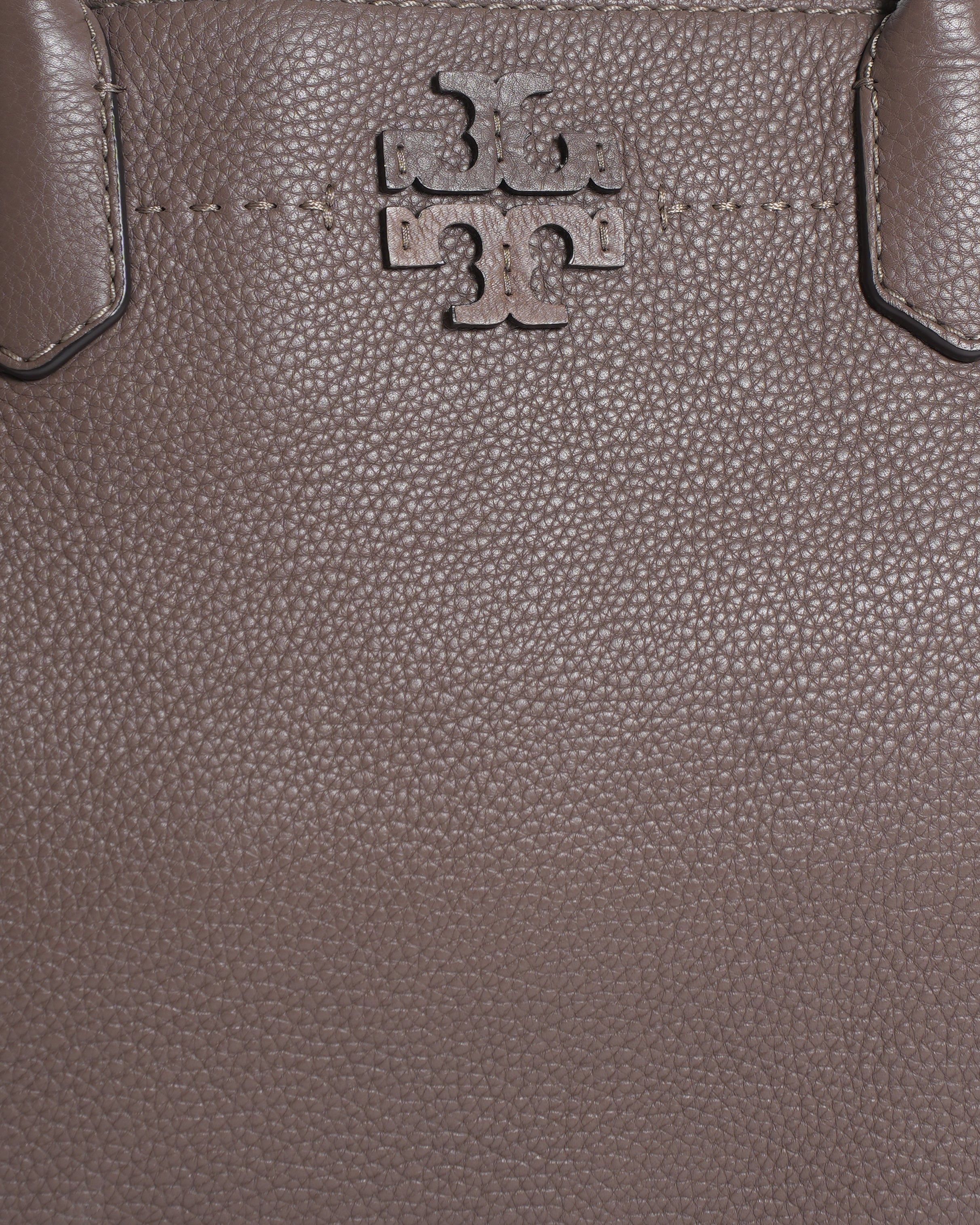 Tory Burch McGraw Satchel In Grey