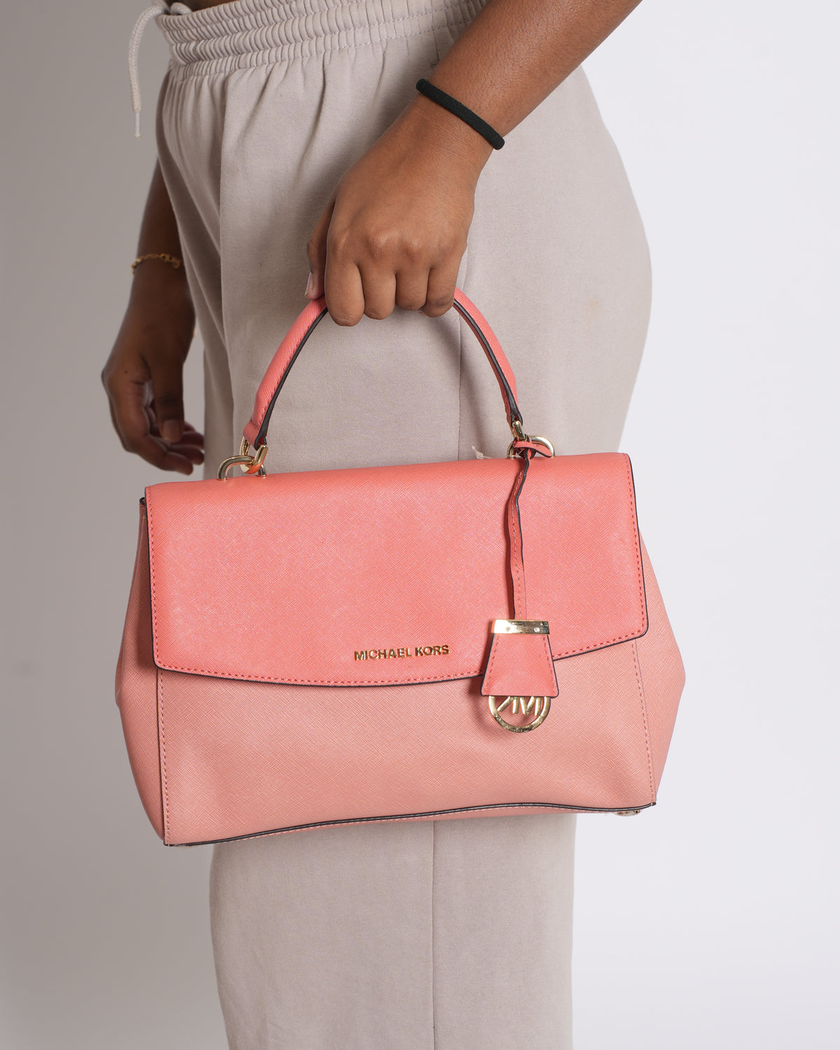 New Michael kors ava small saffiano leather crossbody bag