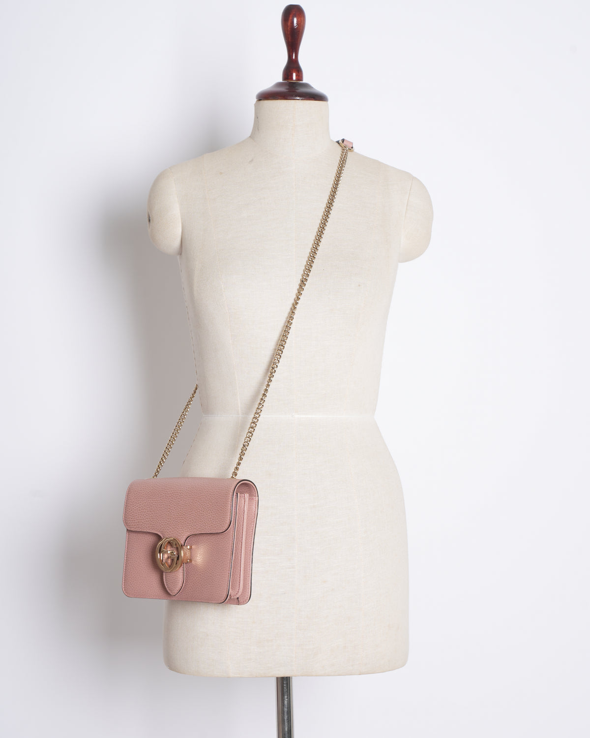 Gucci Small Dollar Interlocking G Crossbody Bag