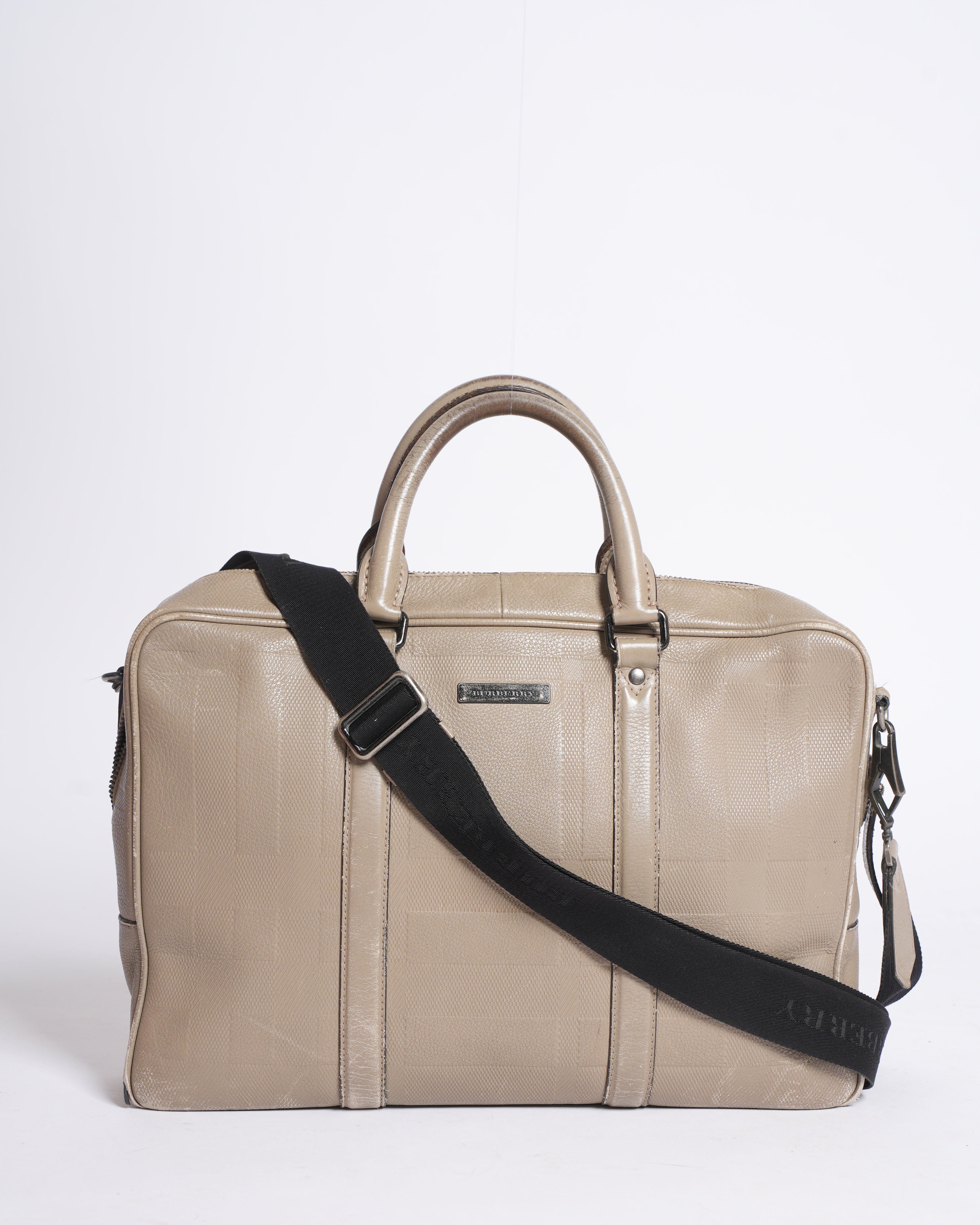 Burberry Grey laptop bag