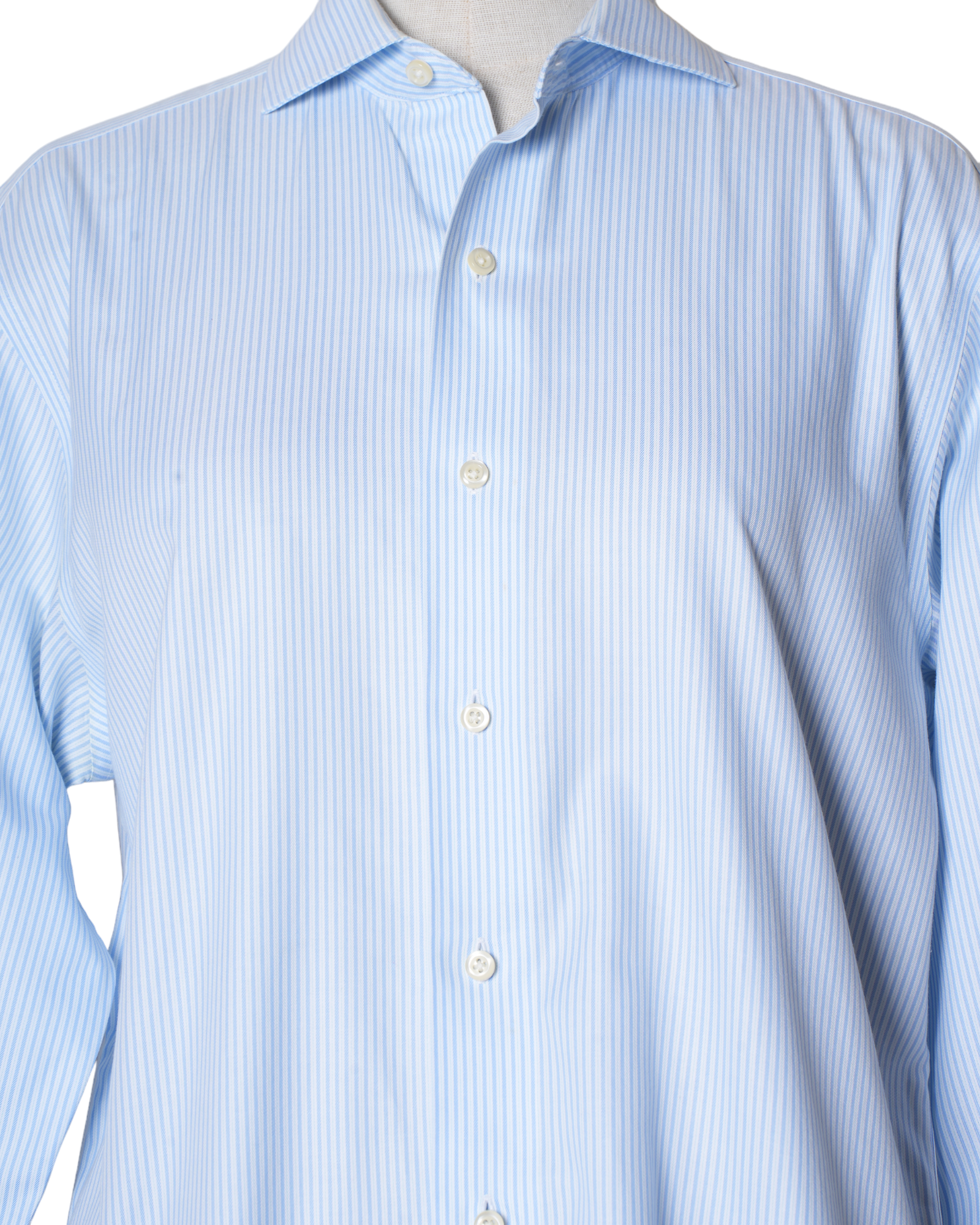 Brooks & Brothers Light Blue Minute Checkered Shirt