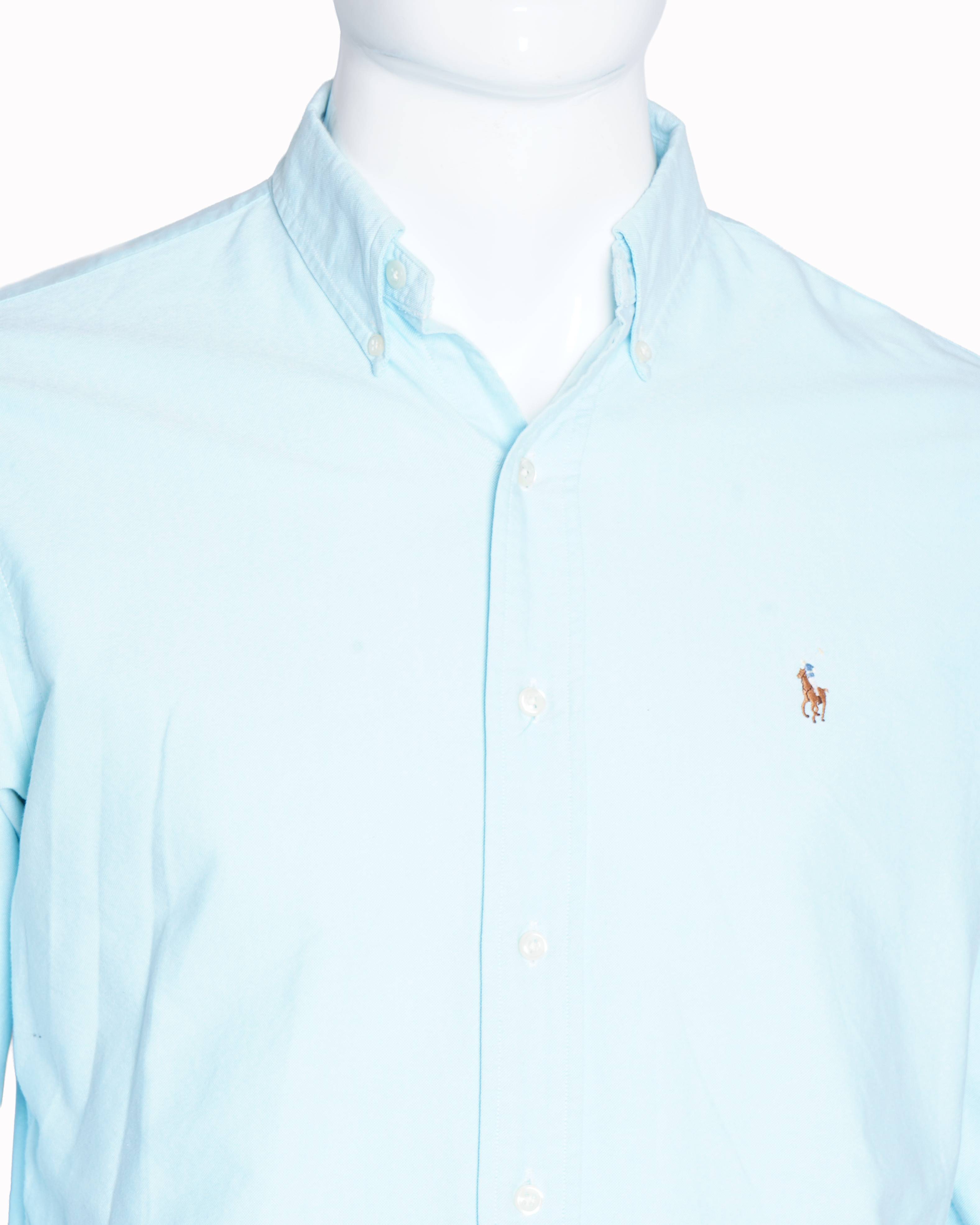 Ralph Lauren Light Blue Full Sleeve Men’s Shirt