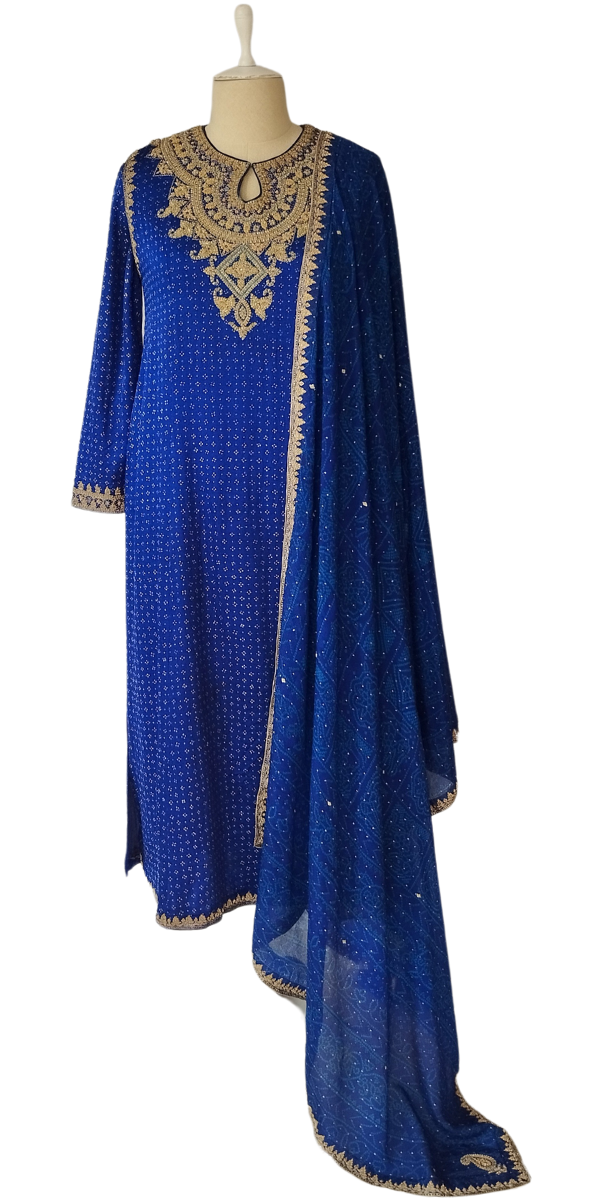 Ritu Kumar Blue Set