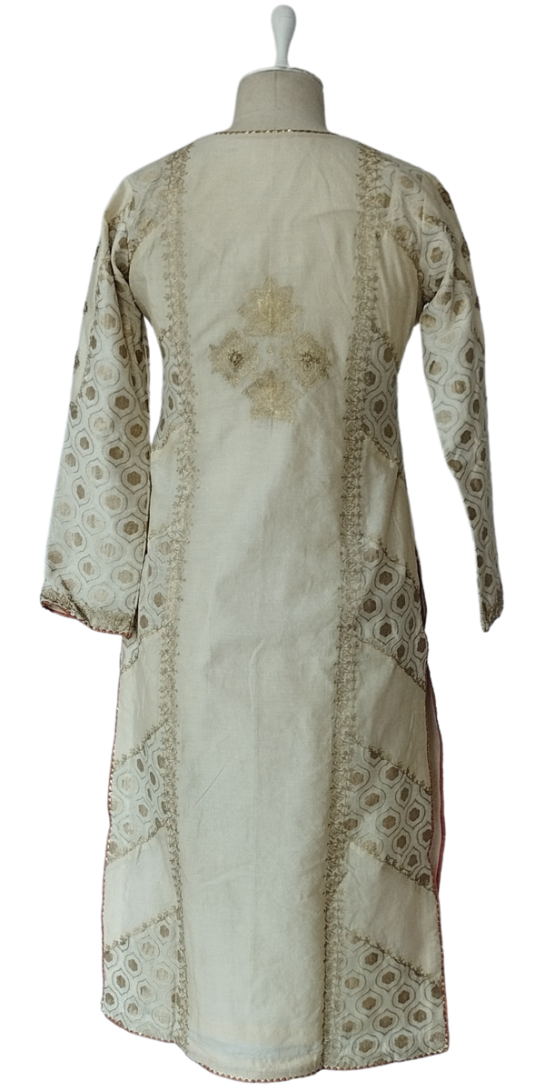 Simar Dugal Beige Kurta Set