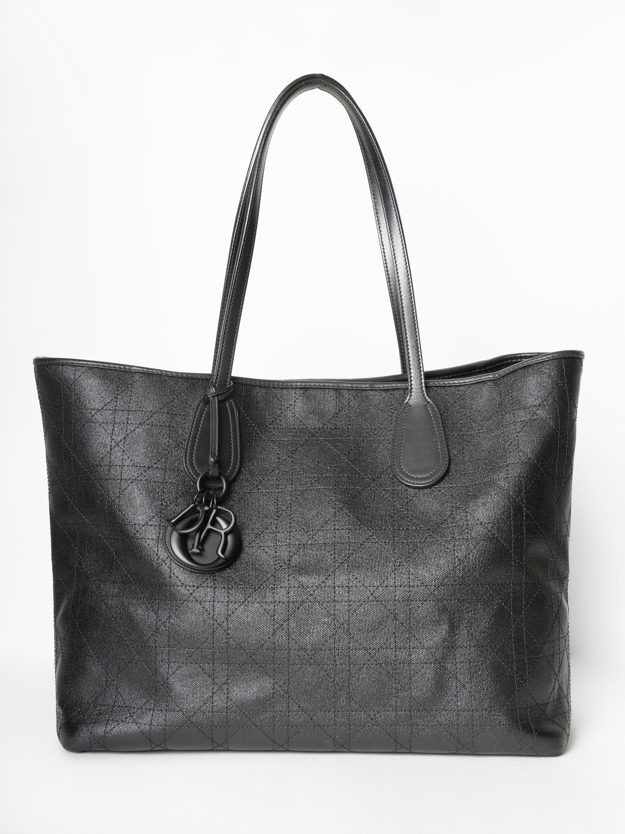 Christian Dior Cannage Quilted Panarea Tote Bag